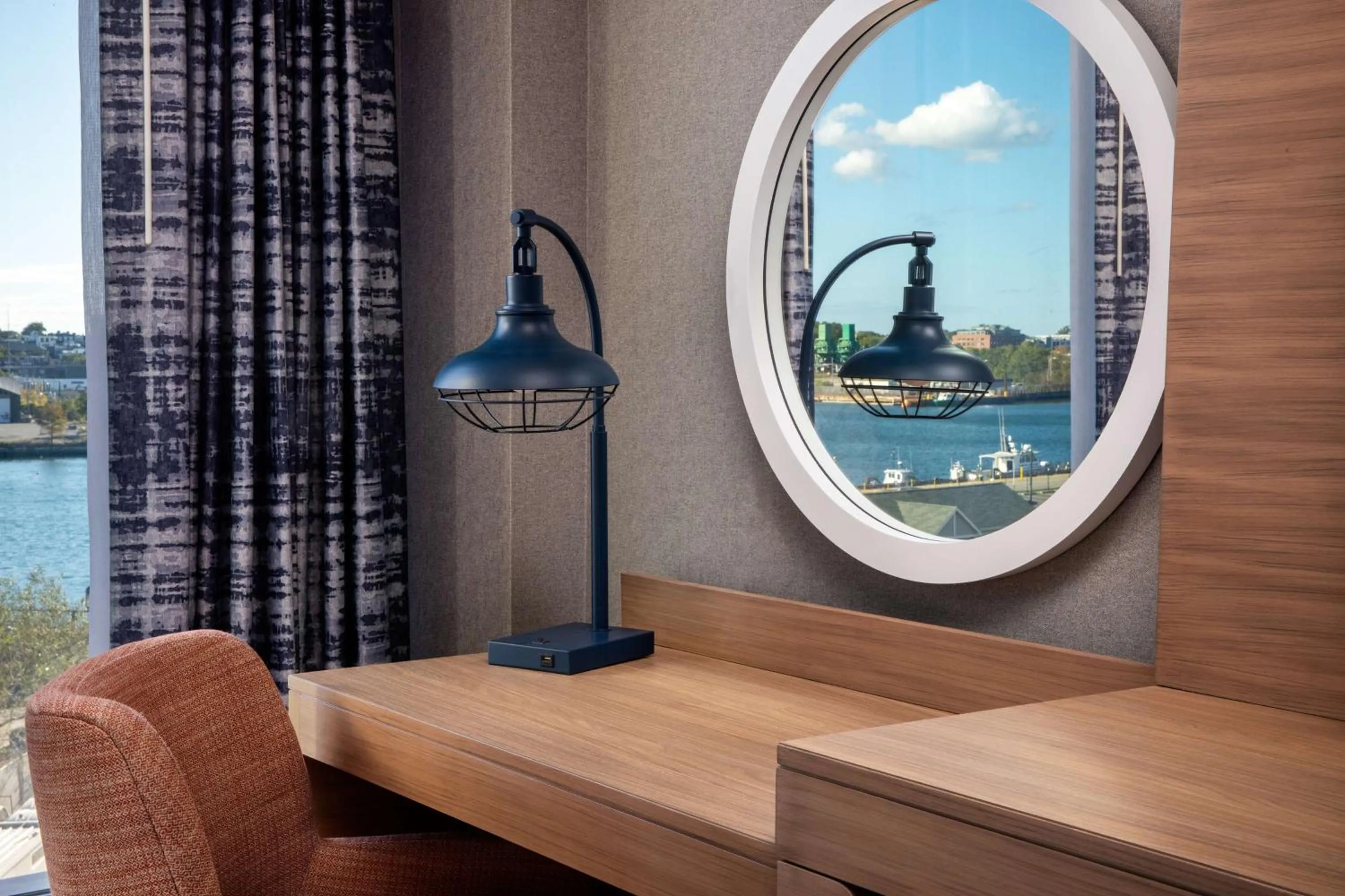 Queen Room with Two Queen Beds and Water View - Hearing Accessible in Hampton Inn Boston Seaport District