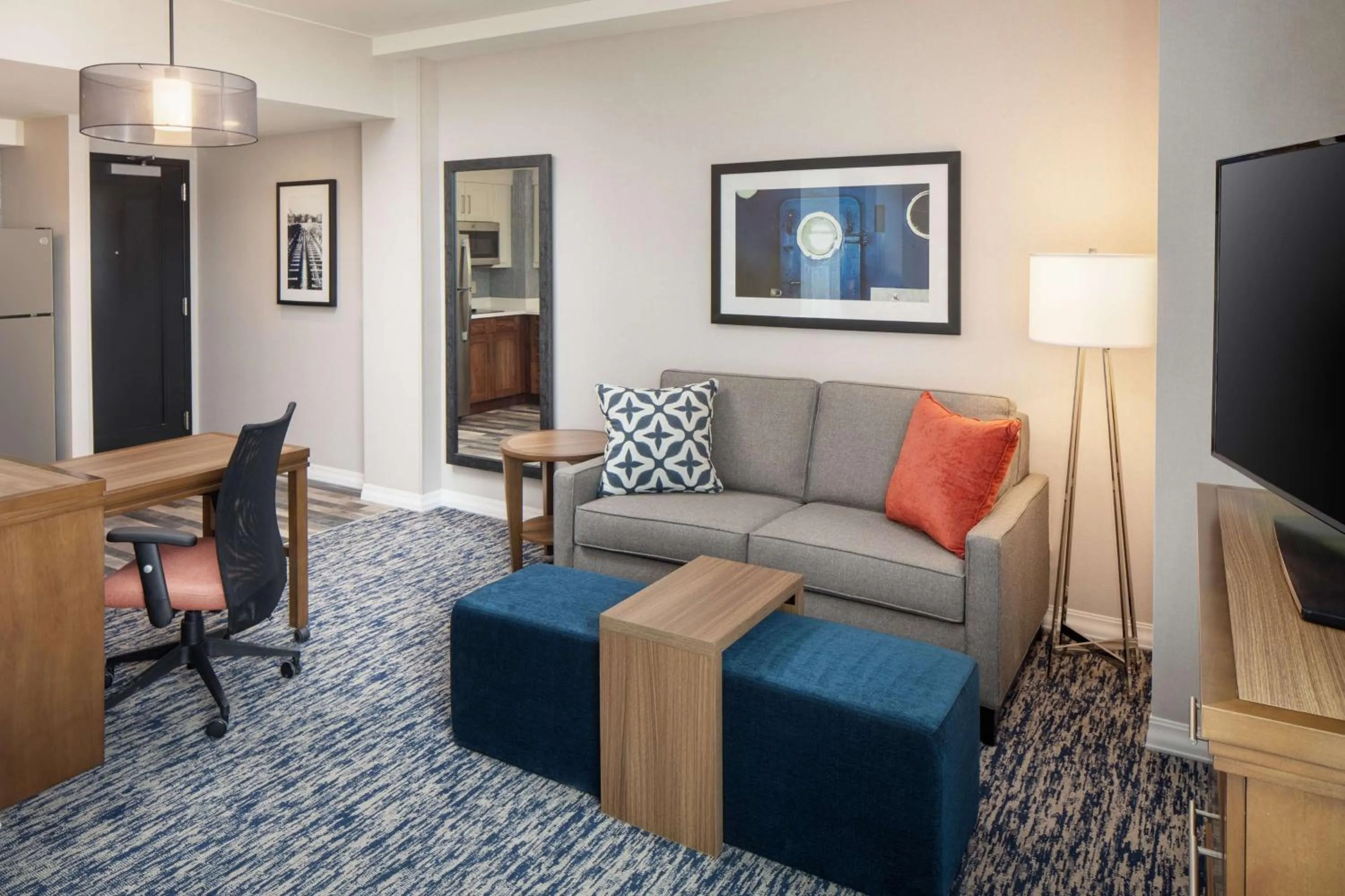 King Studio Suite in Homewood Suites by Hilton Boston Seaport District