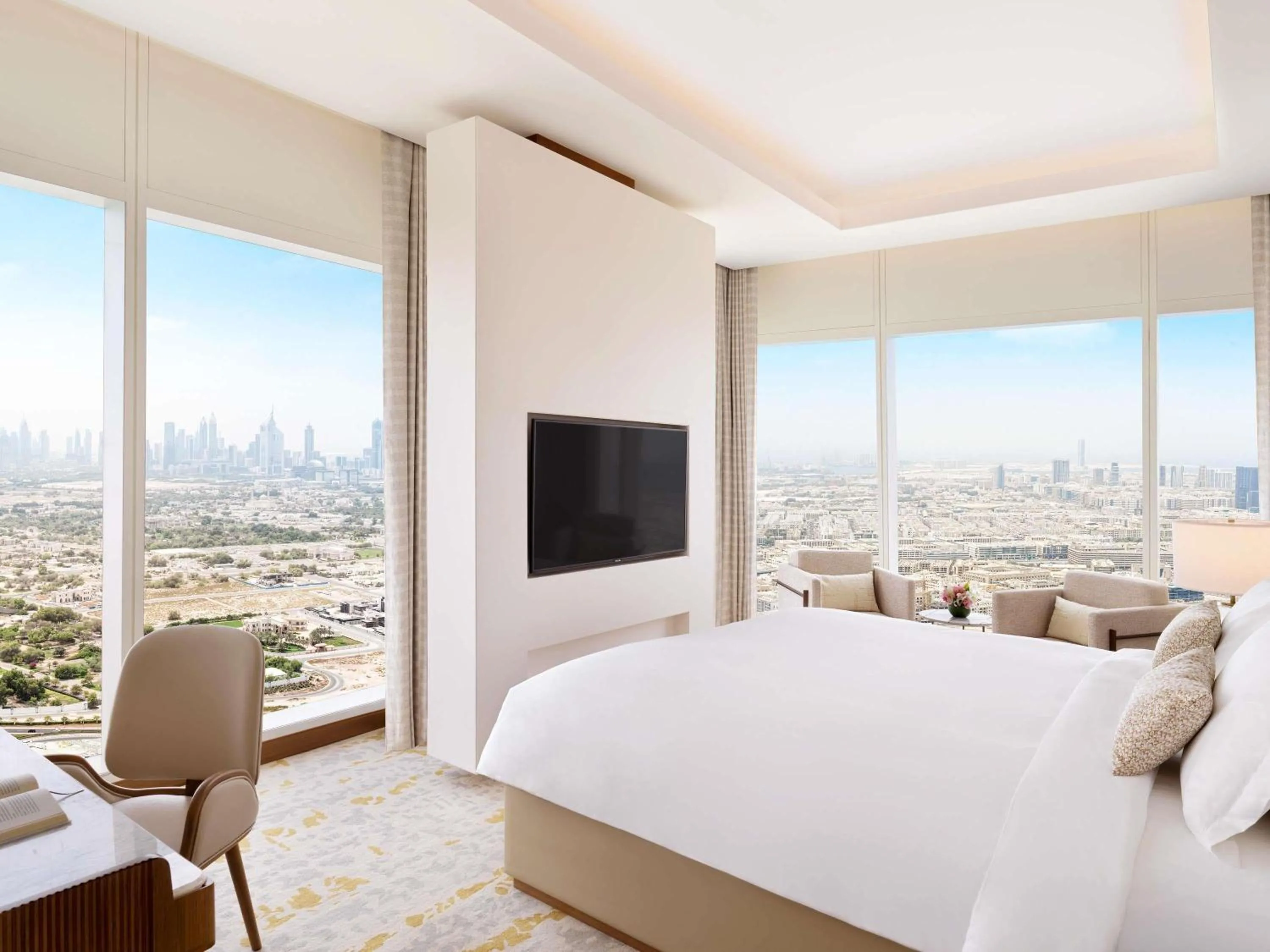 One-Bedroom King Suite with Club Millésime Access in Sofitel Dubai The Obelisk