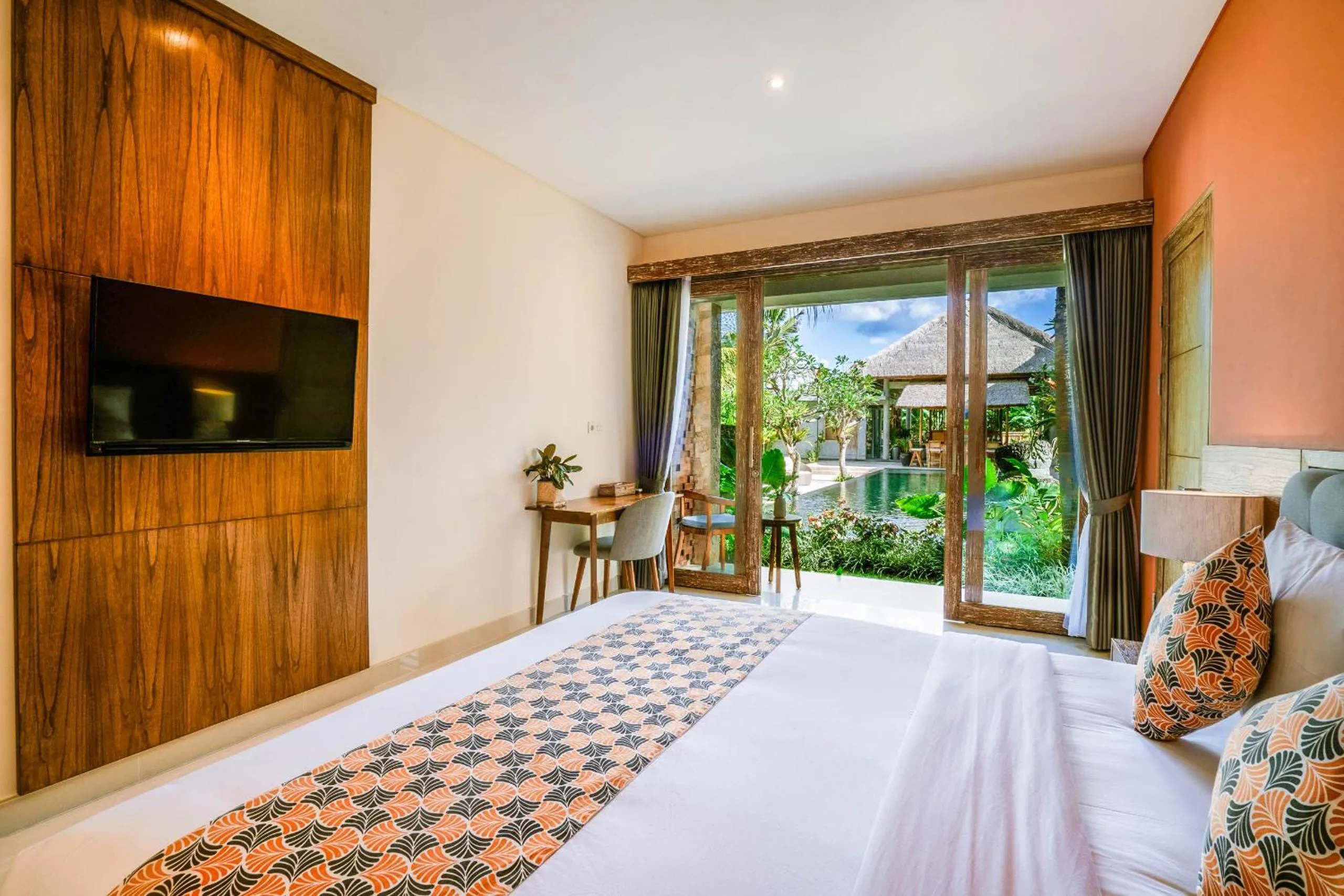 Suite Room with Pool View  in Kahayana Suites Ubud