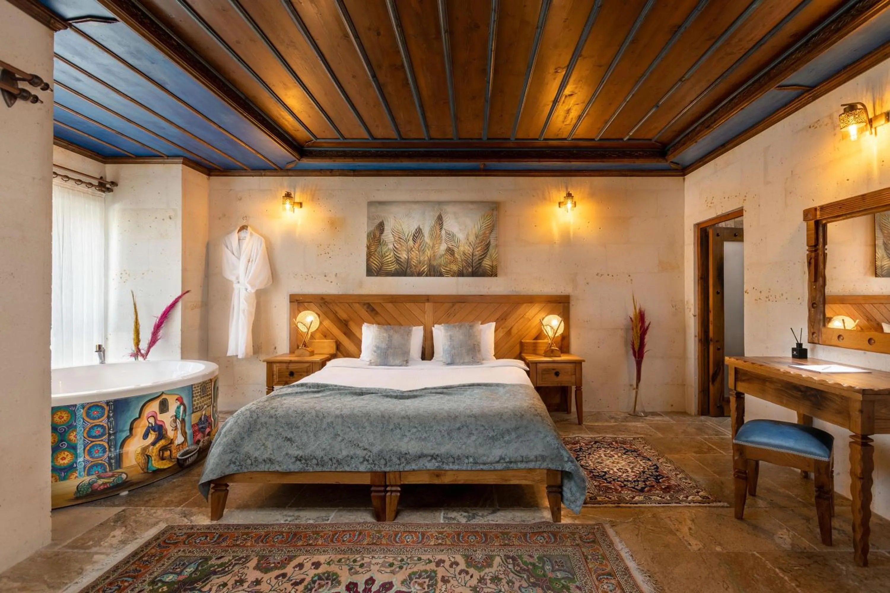 Deluxe Stone Room in Cappadocia Acer Cave Hotel