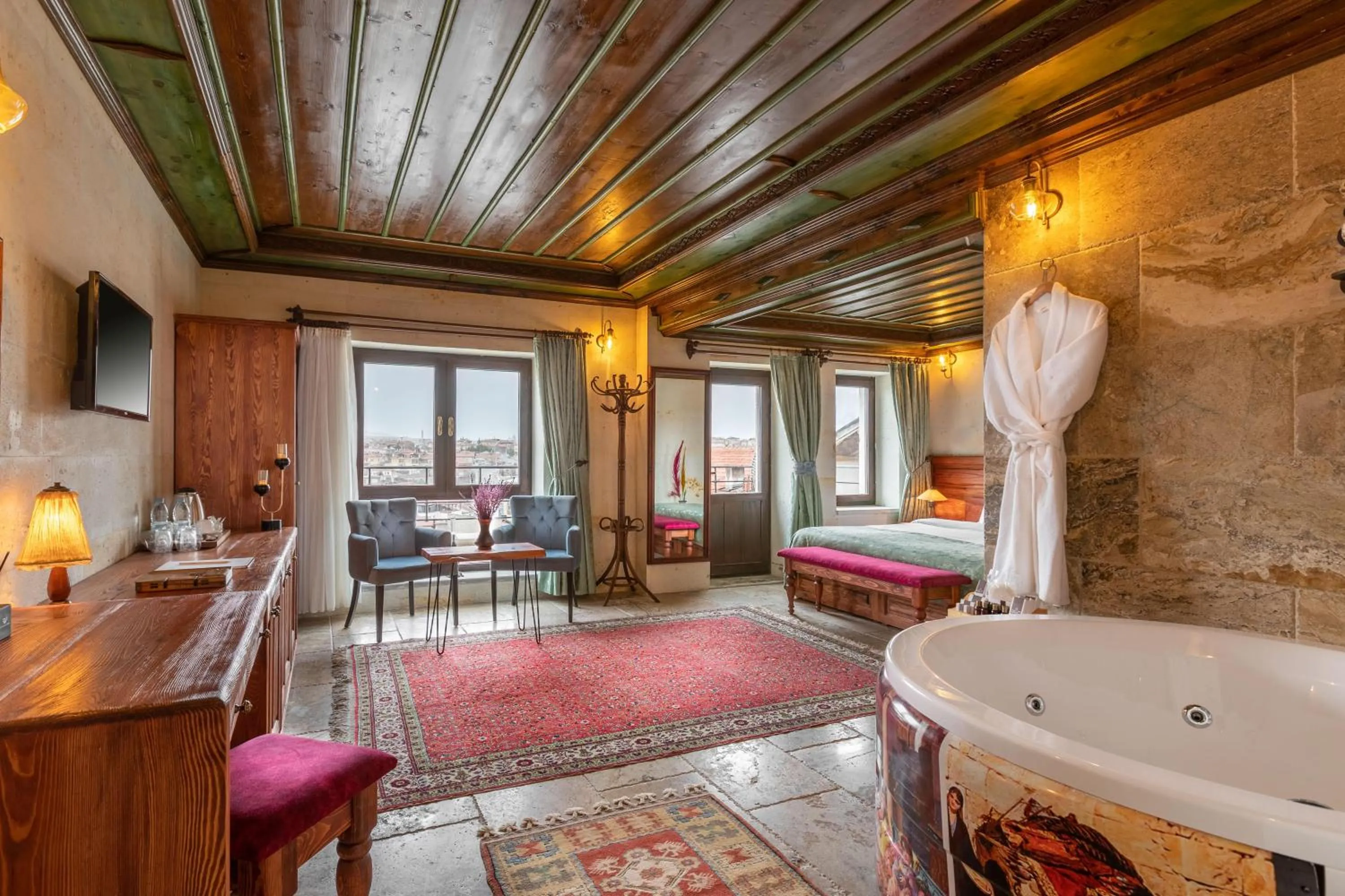 Deluxe Stone Suite in Cappadocia Acer Cave Hotel