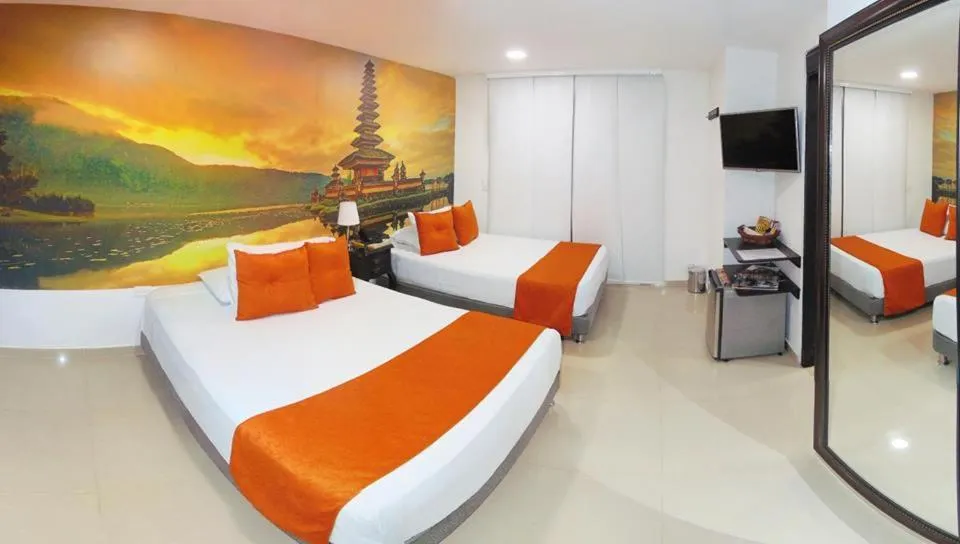 Twin Room - single occupancy in Hotel Jardines del Caney