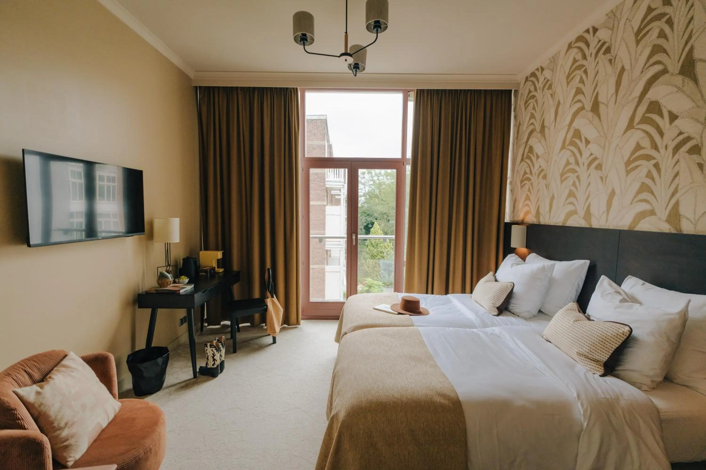 Superior Twin Room in Hotel Omega