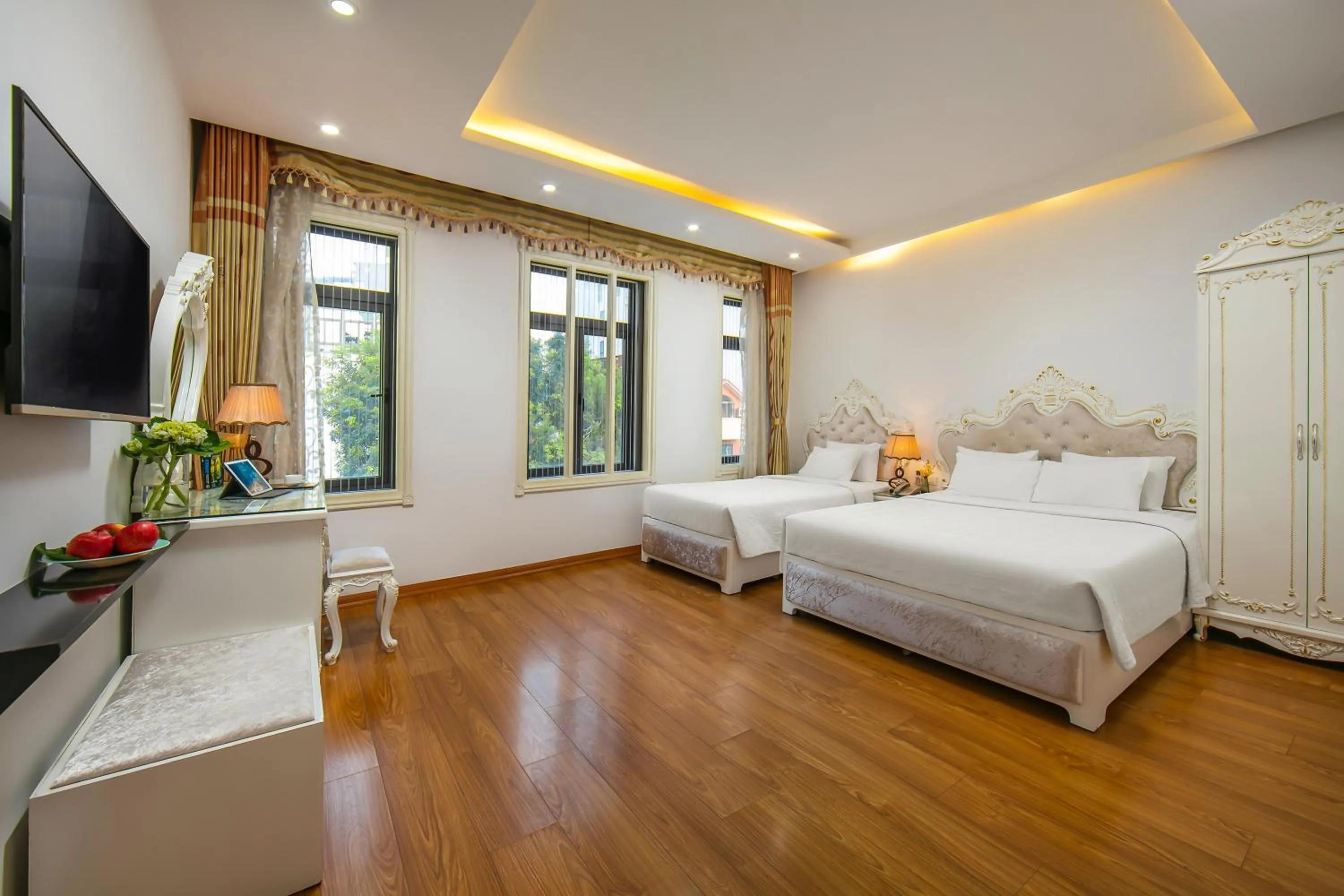 Triple Room with City View - single occupancy in Hanoi Kingly Hotel