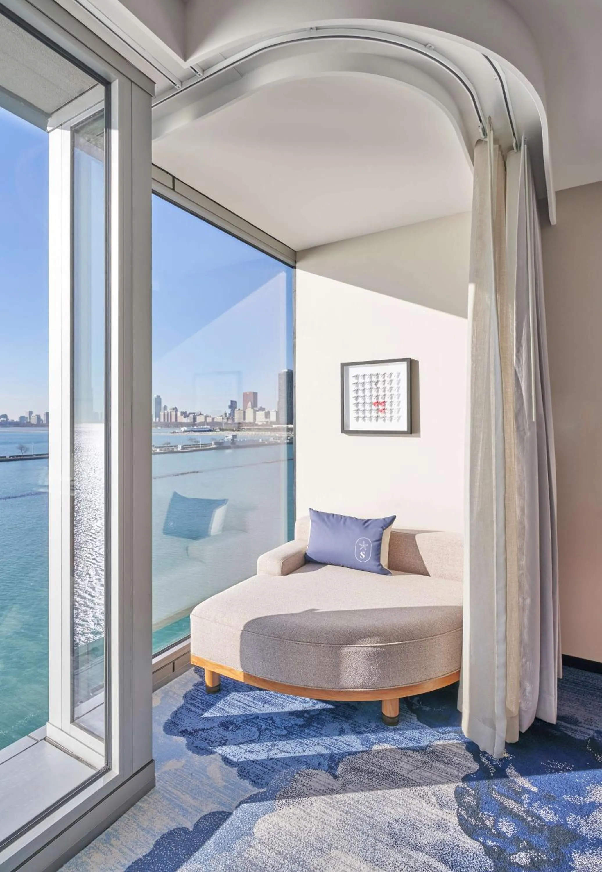 Queen Room with Two Queen Beds in Sable At Navy Pier Chicago, Curio Collection By Hilton