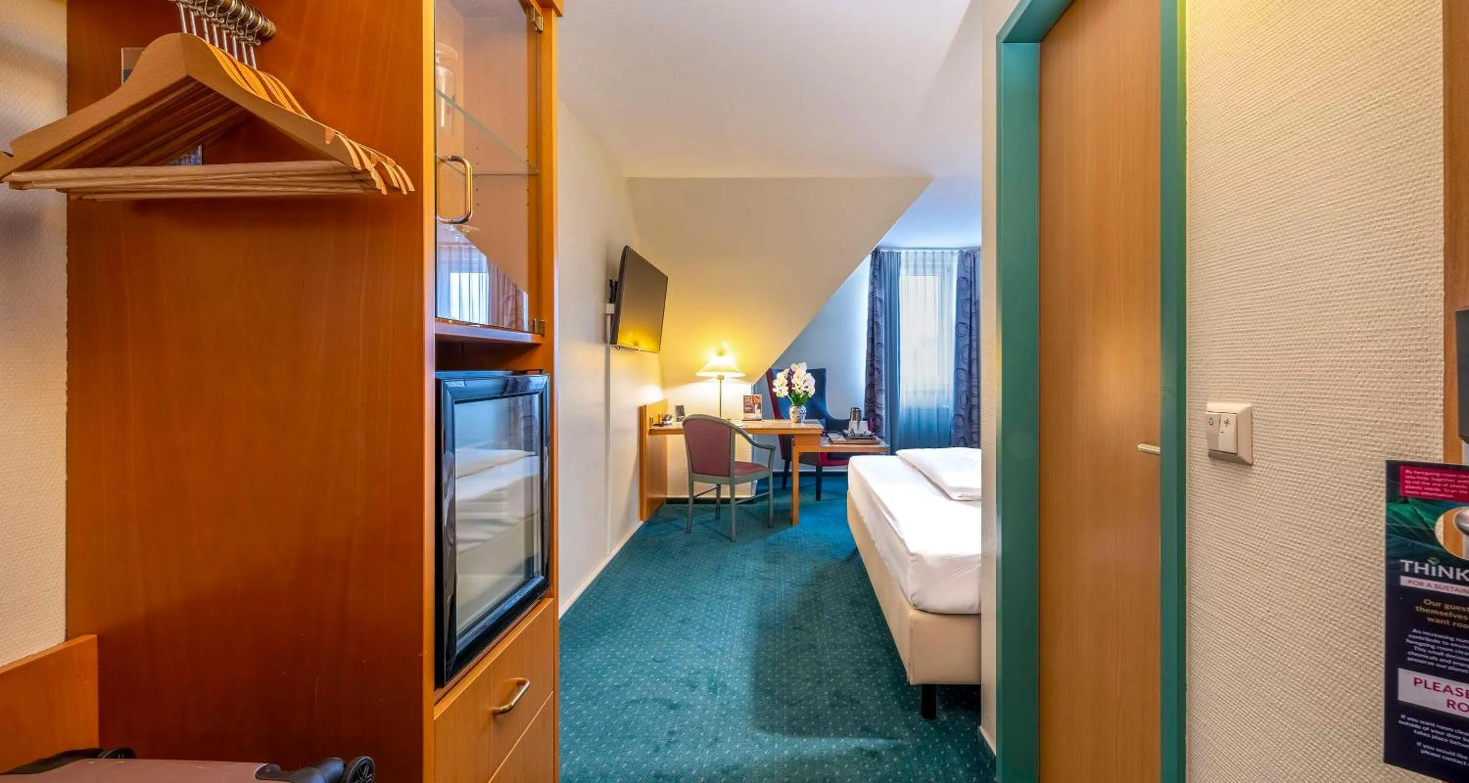 Standard Single Room with Single Bed in PLAZA INN Blankenburg Ditzingen, Sure Hotel Collection