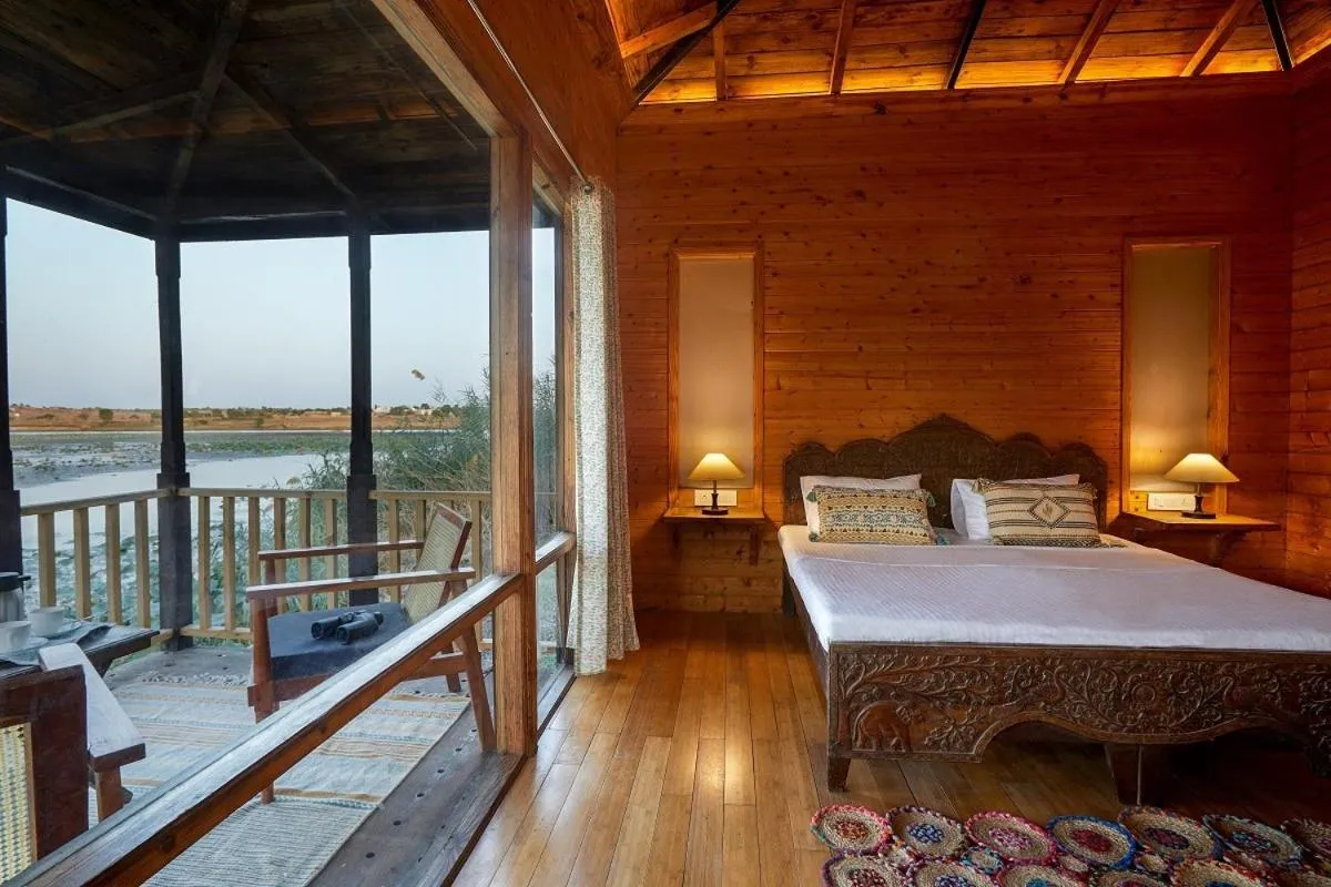 Double Room with Pool View in Pangarh Lake Retreat