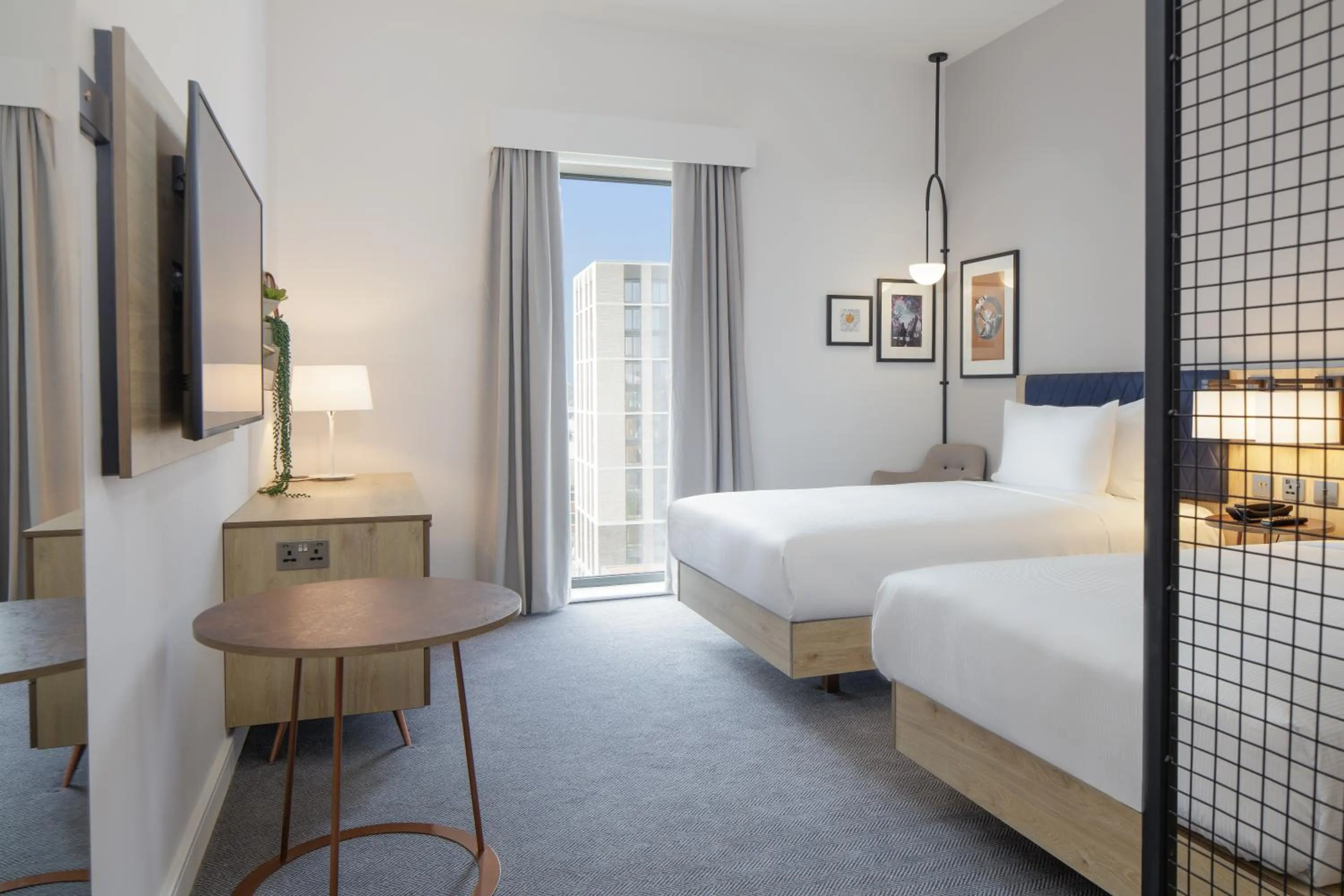 Twin Room in Hilton Garden Inn Stoke On Trent