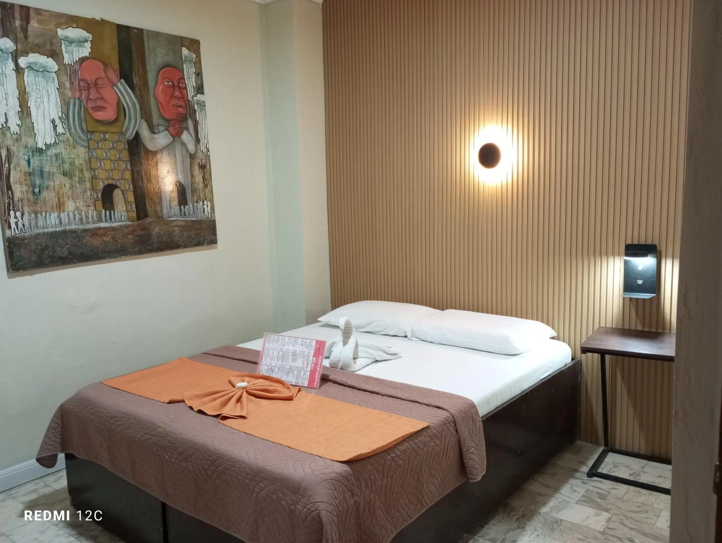Double or Twin Room with Private Bathroom in Airport Hostel Manila