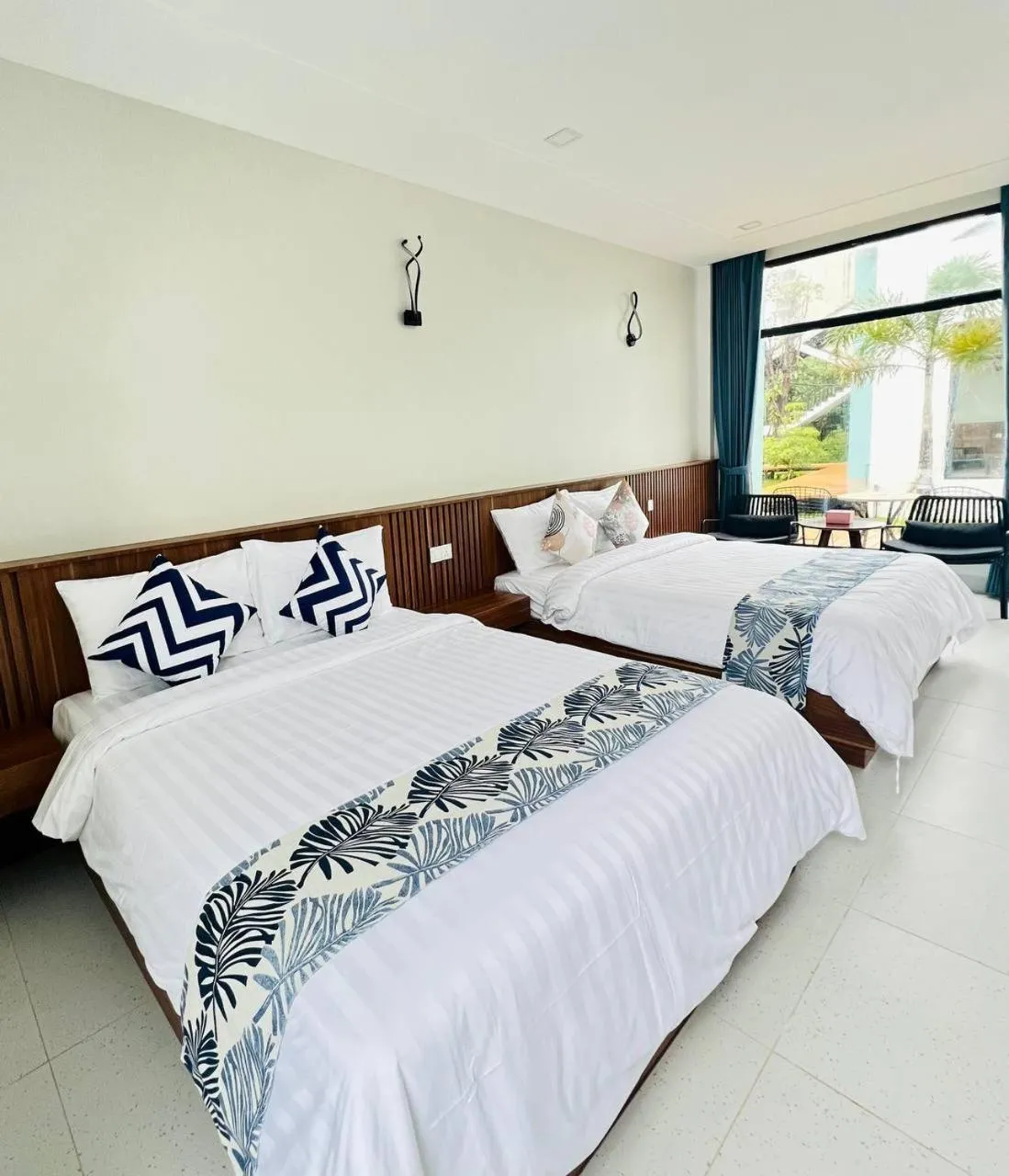 Standard Twin Room with Garden View in Sandy Residence Sihanoukville