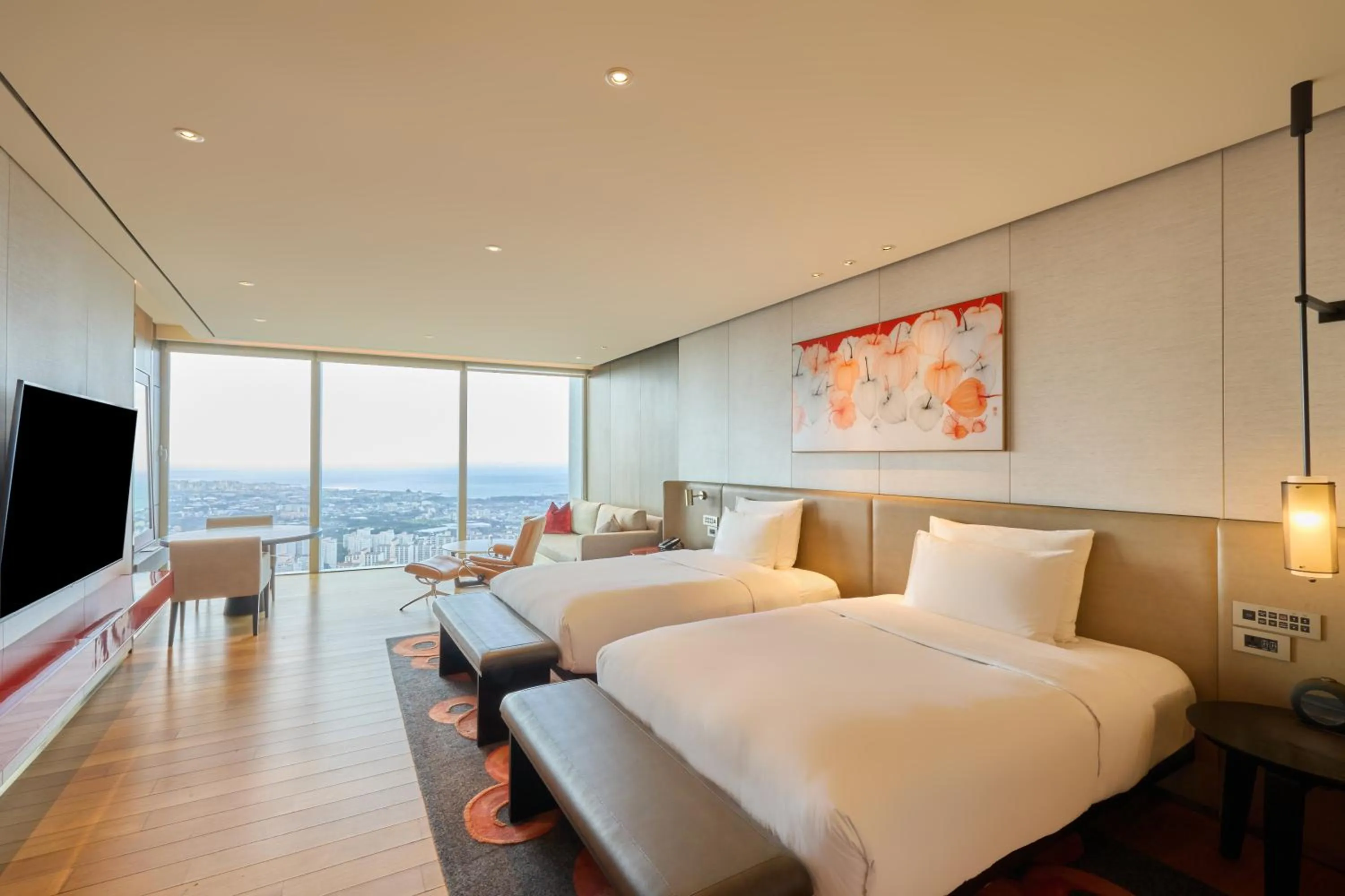Twin Room with Sea View in Grand Hyatt Jeju