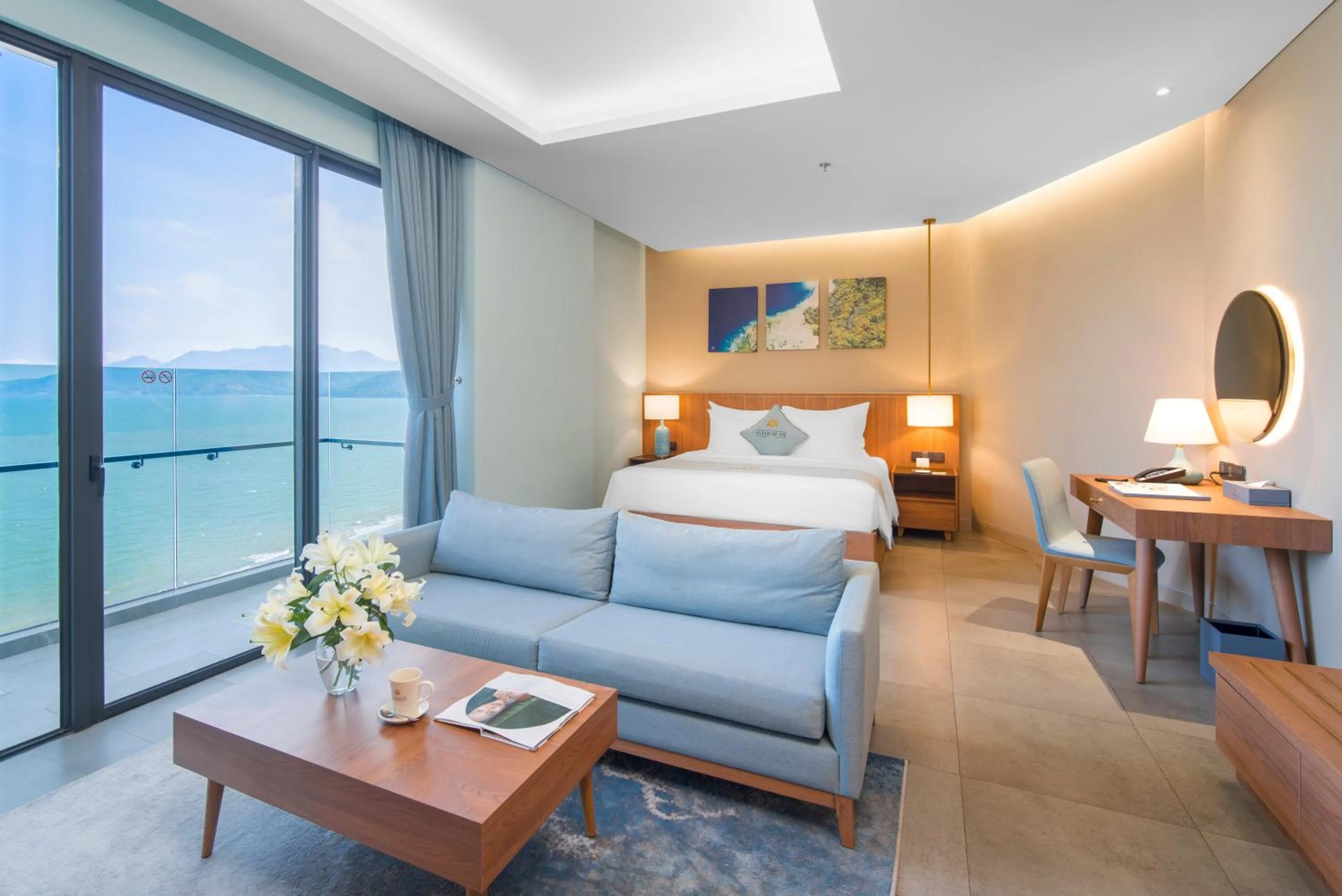 Panorama Deluxe Ocean View with Balcony in Fleur de Lys Hotel Quy Nhon