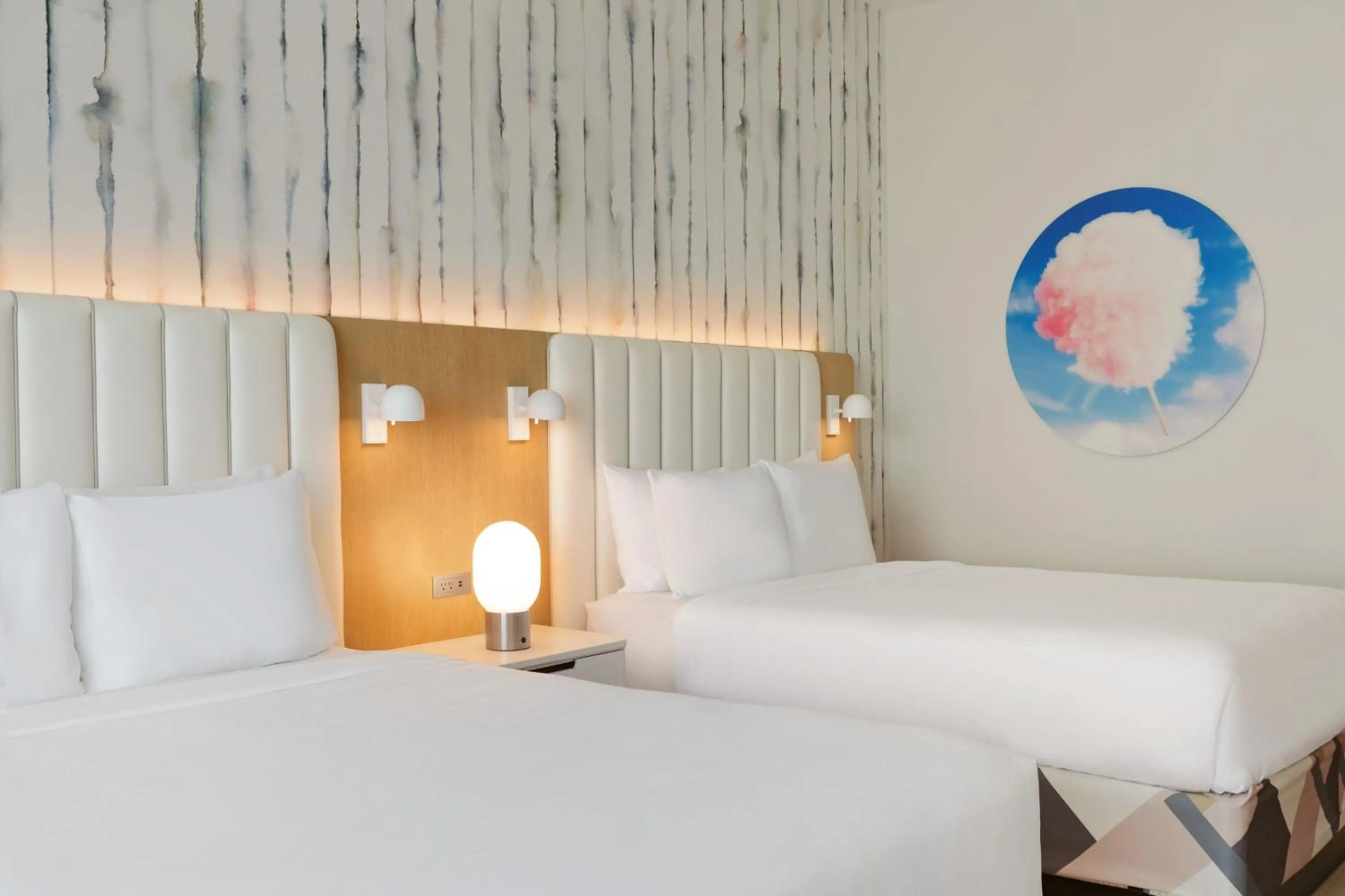 Queen Room with Two Queen Beds - Hearing Accessible in The Viv Hotel, Anaheim, a Tribute Portfolio Hotel