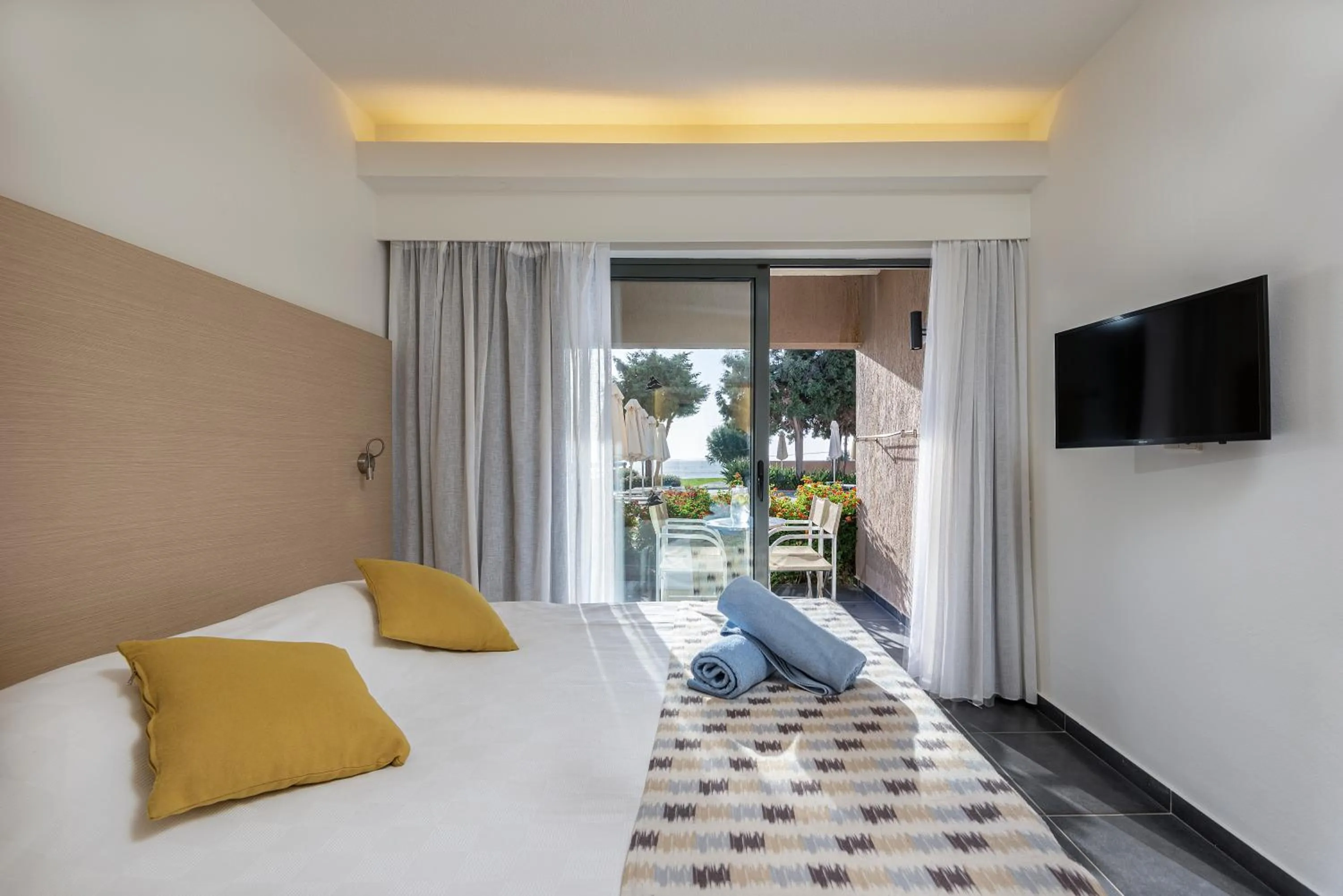 One Bedroom Family Room Side Sea View in Atlantica Mikri Poli Kos