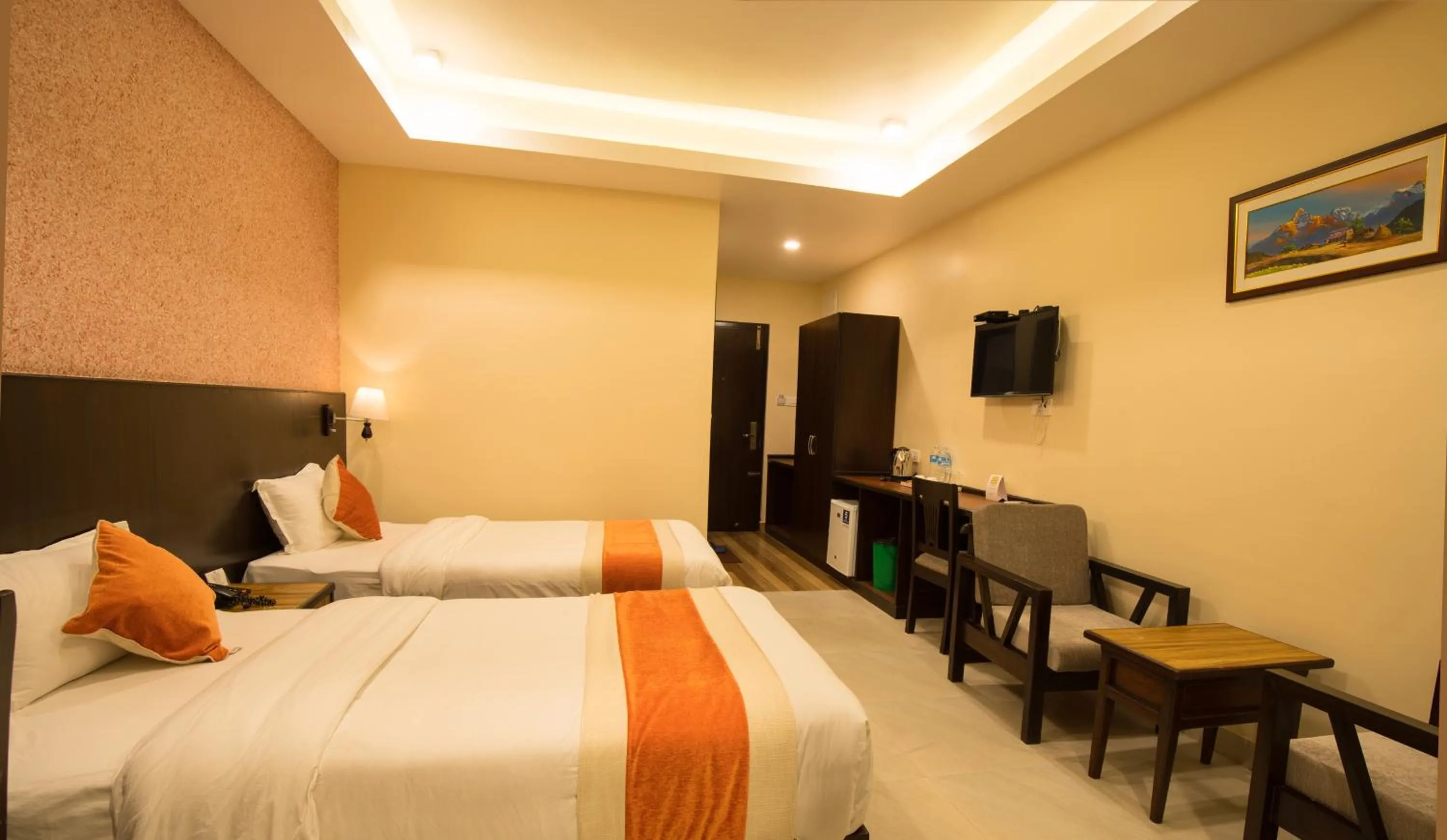 Deluxe Twin Room in Hotel Shaara