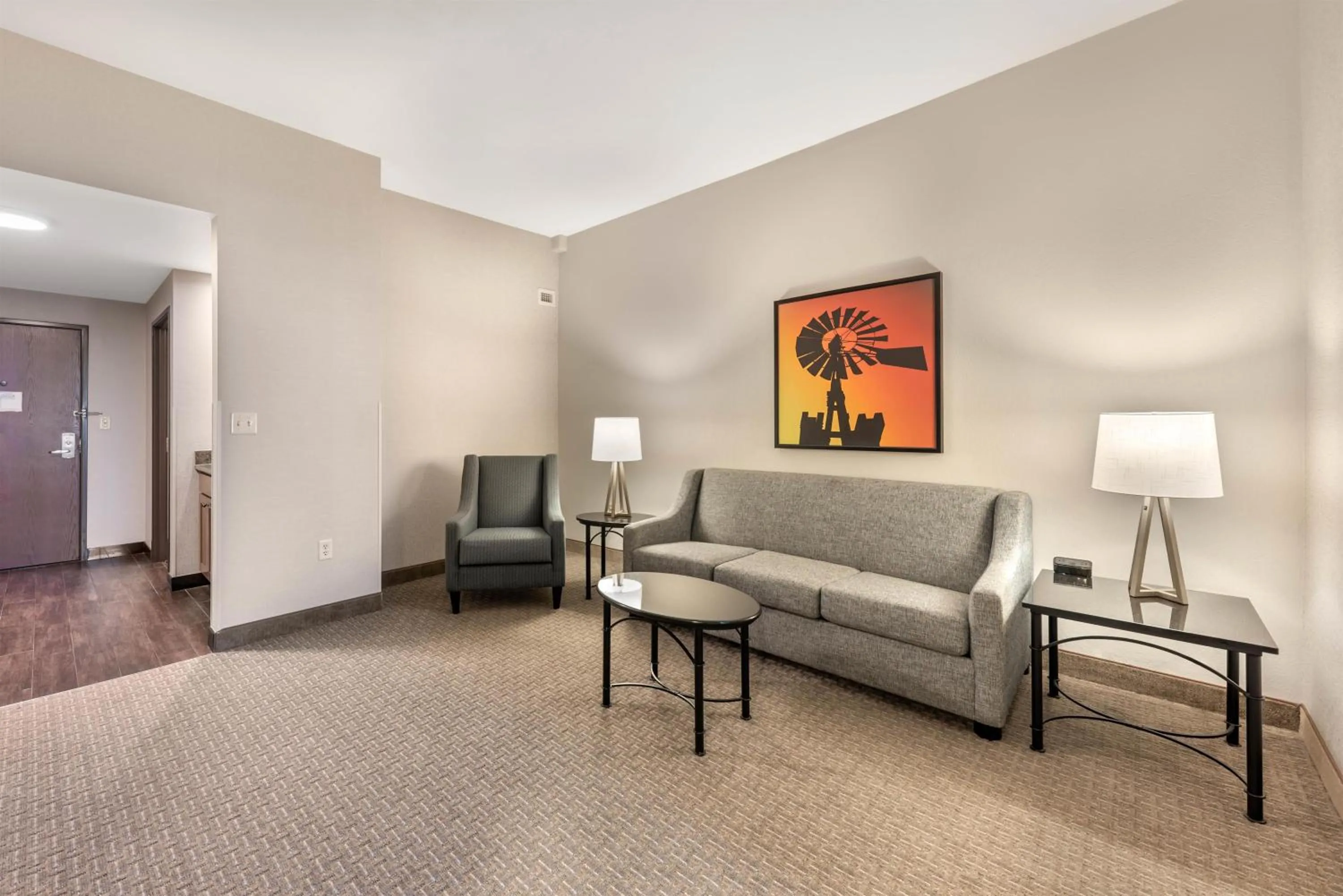 Superior Queen Suite with Sofa Bed - Hearing Accessible, Tub in Drury Plaza Hotel San Antonio North Stone Oak