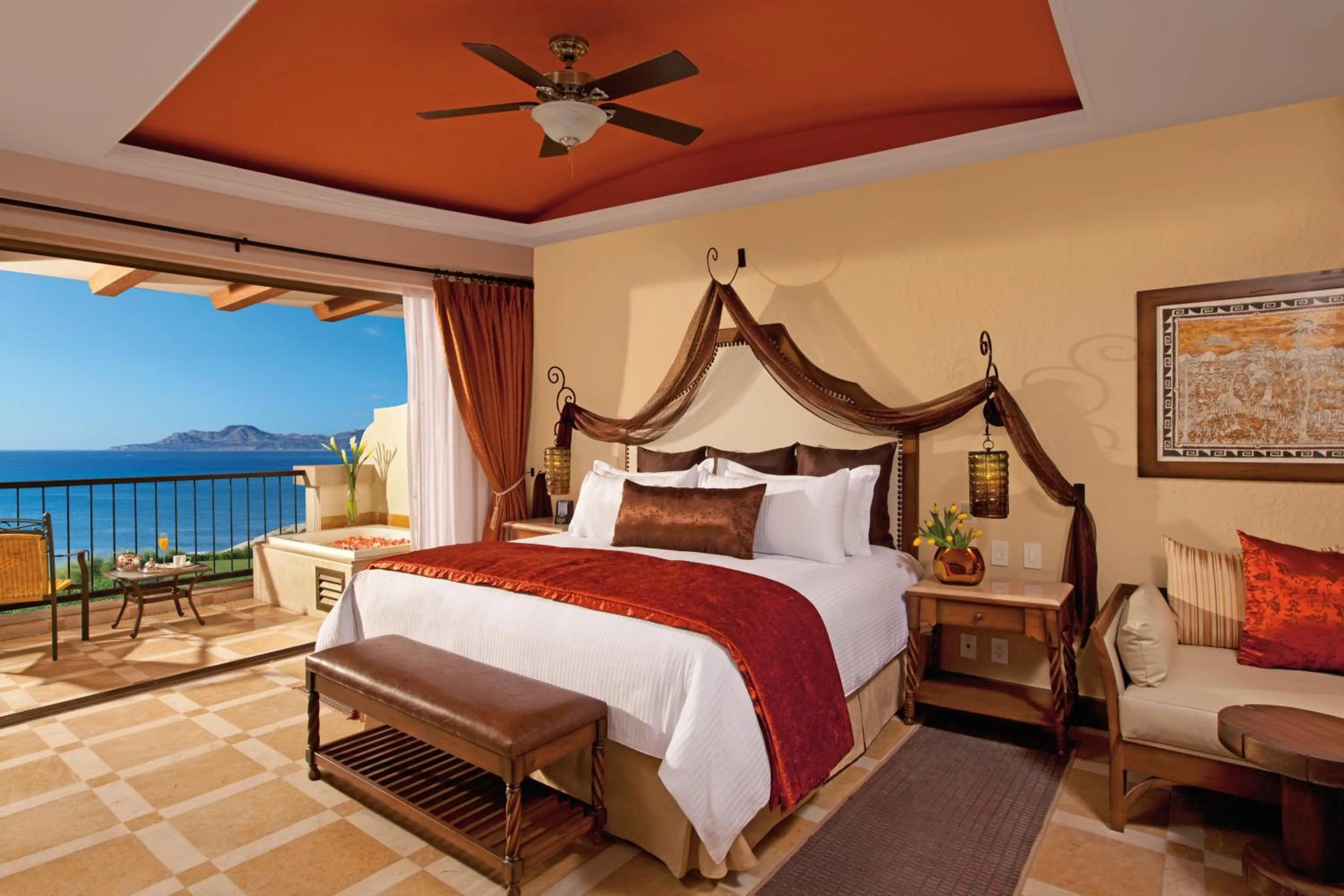 Preferred Club Junior Suite - Ocean Front in Secrets Puerto Los Cabos Golf & Spa18+