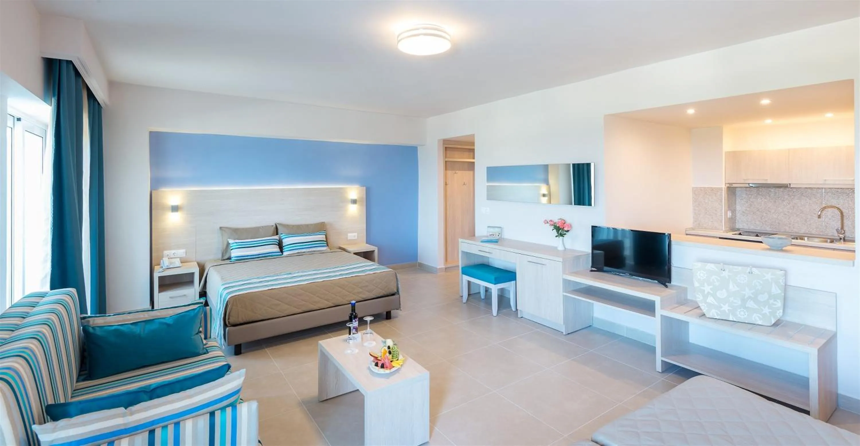 Family Room with Terrace in Irene Palace Beach Resort