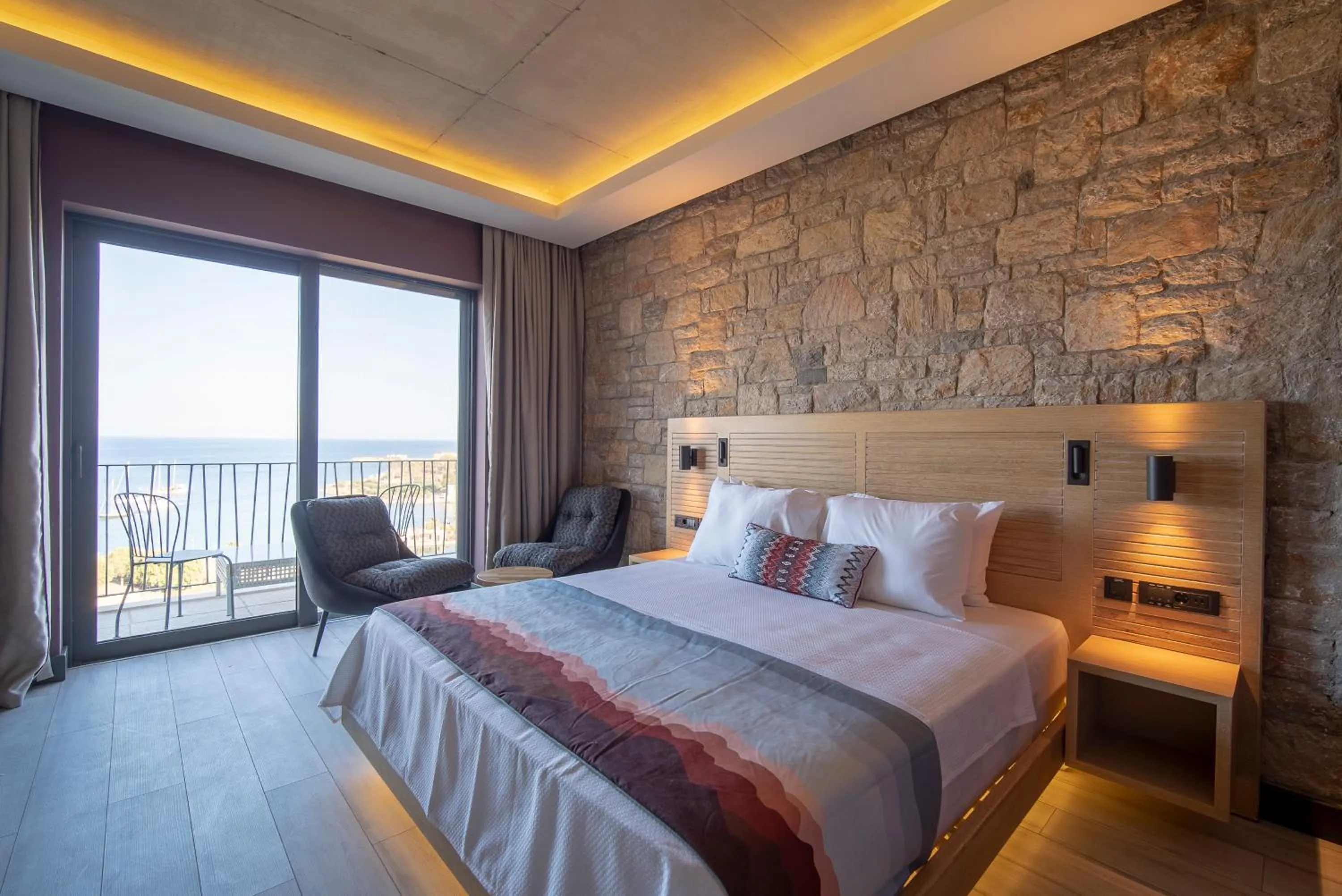 Deluxe Double Room with Balcony and Sea View in Cape Krio Boutique Hotel & SPA - Over 9 years old Adult Only