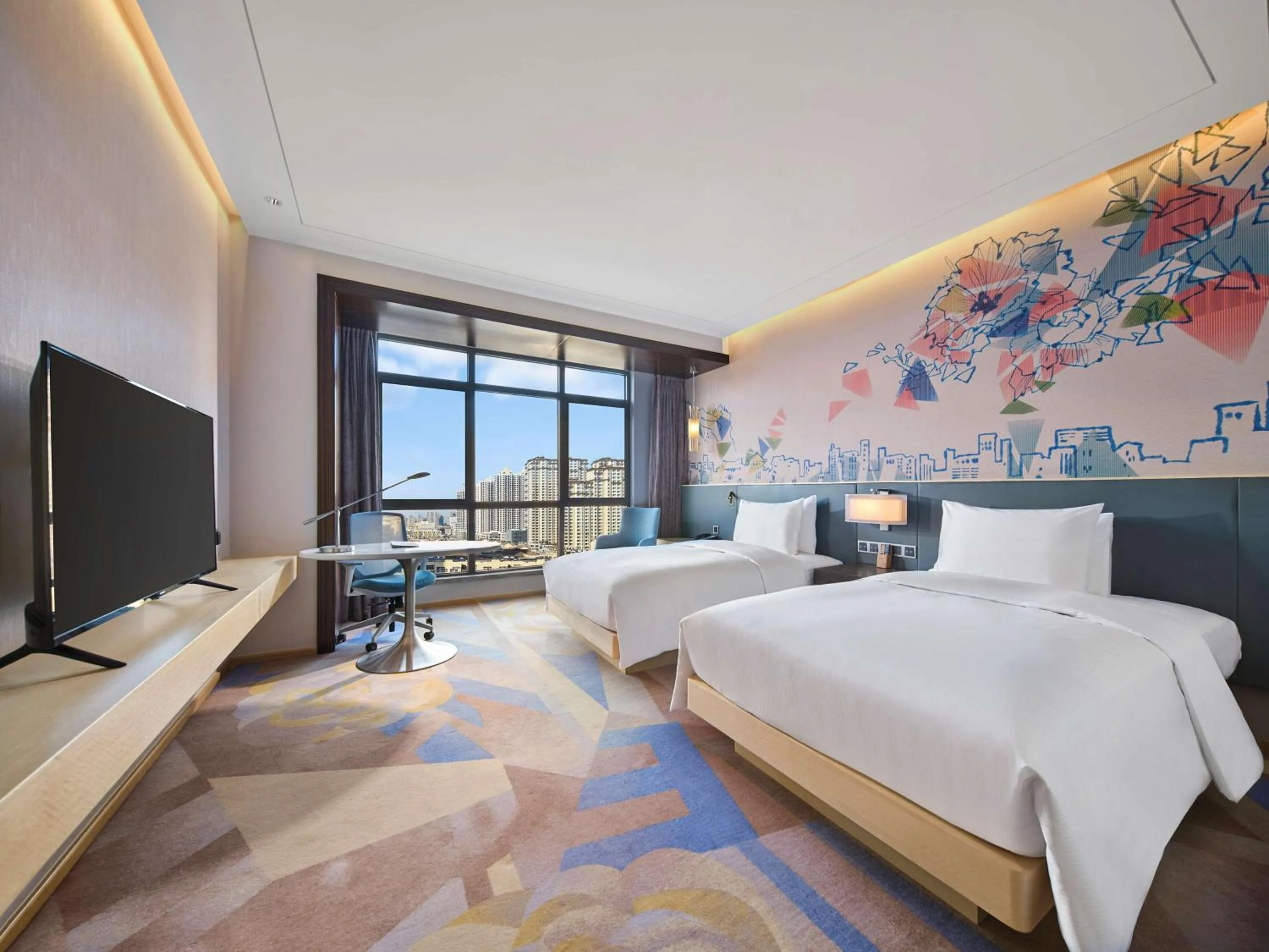 Twin Room in Hilton Garden Inn Heze