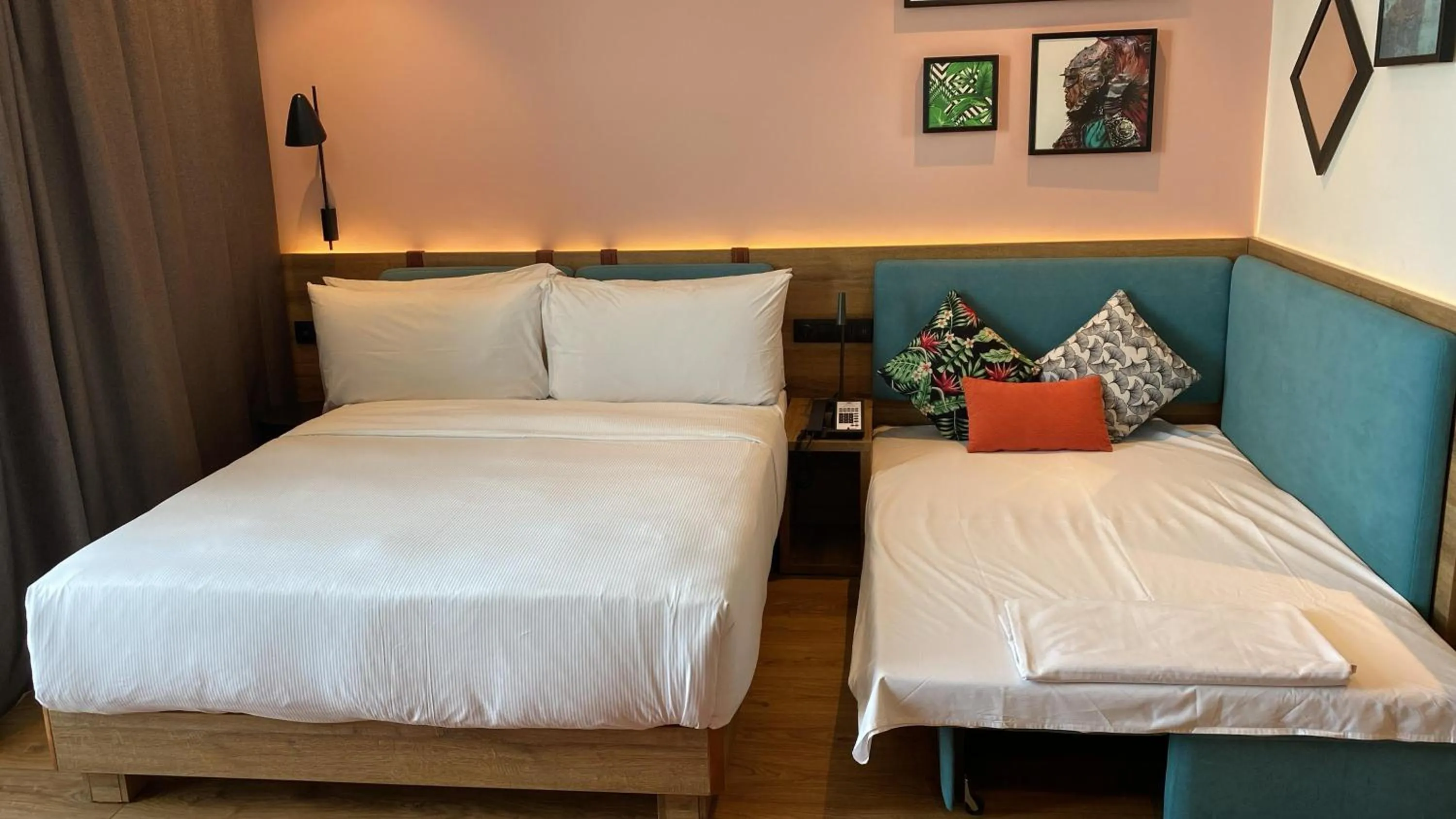 Queen Room with Sofa Bed in Hampton By Hilton Turkistan