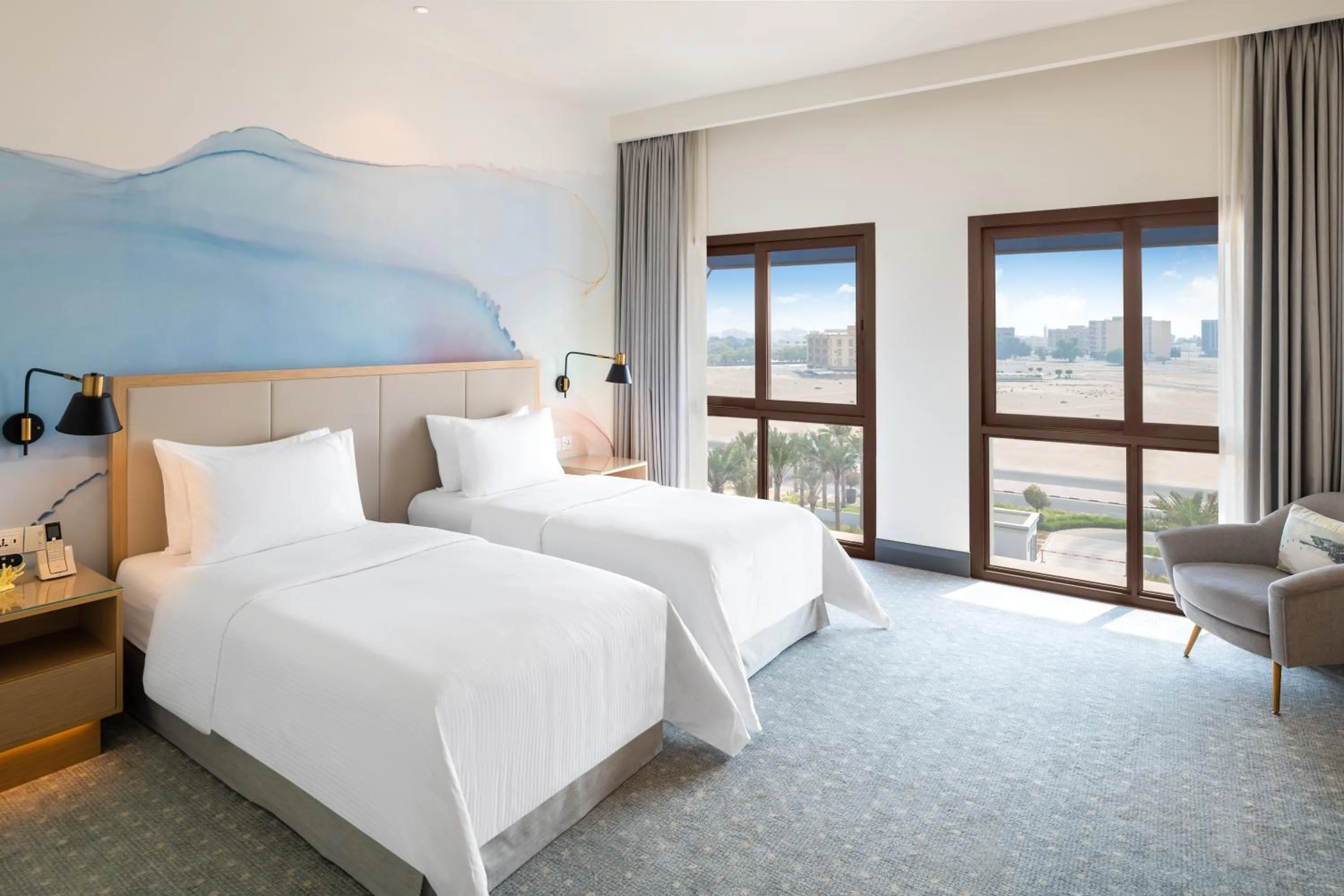 Deluxe Room City View Twin in Vida Beach Resort Umm Al Quwain