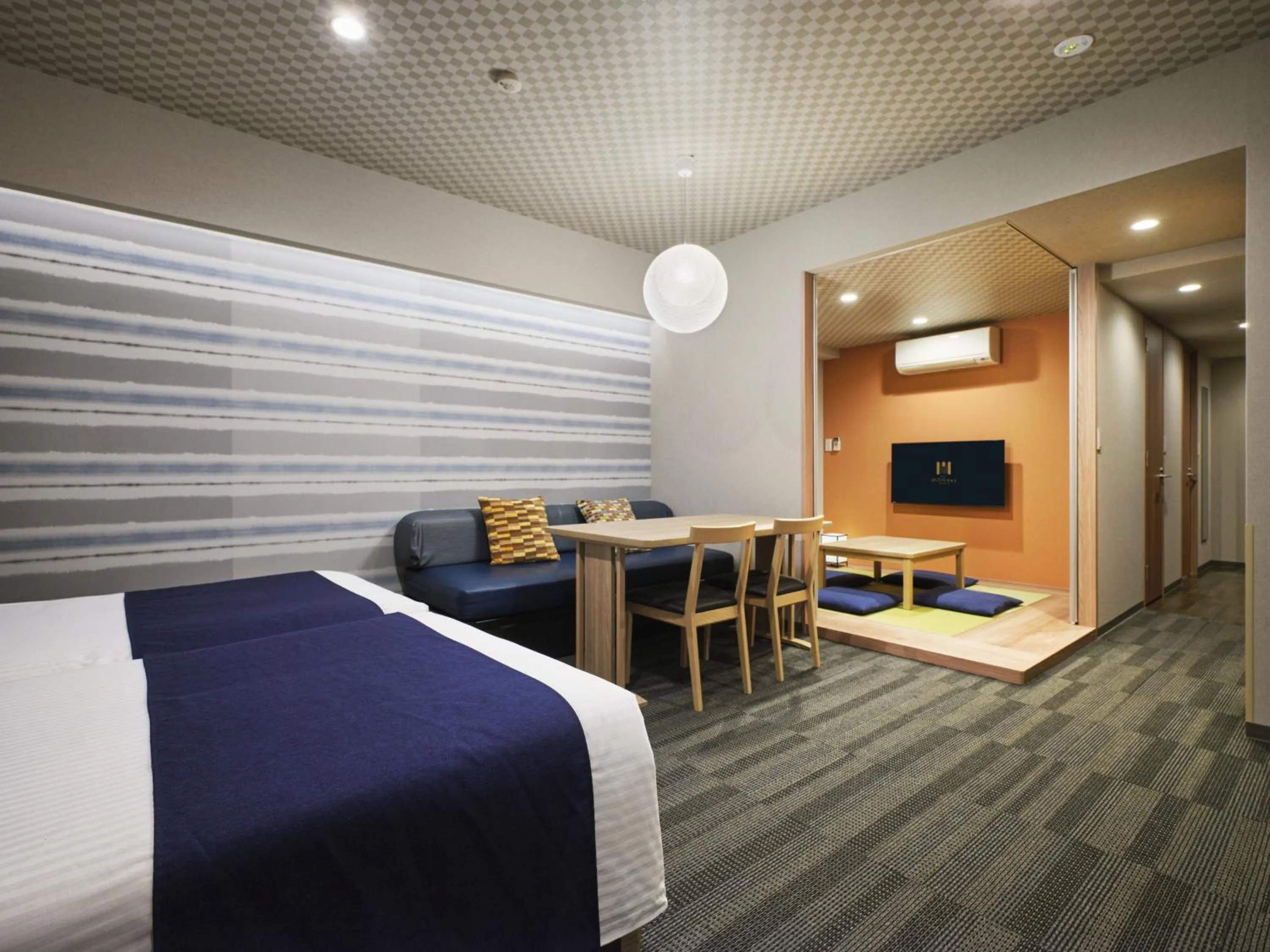 Grand Japanese Room with Washing Machine (1-5 adults) in MONday Apart Premium AKIHABARA ASAKUSABASHI Sta.