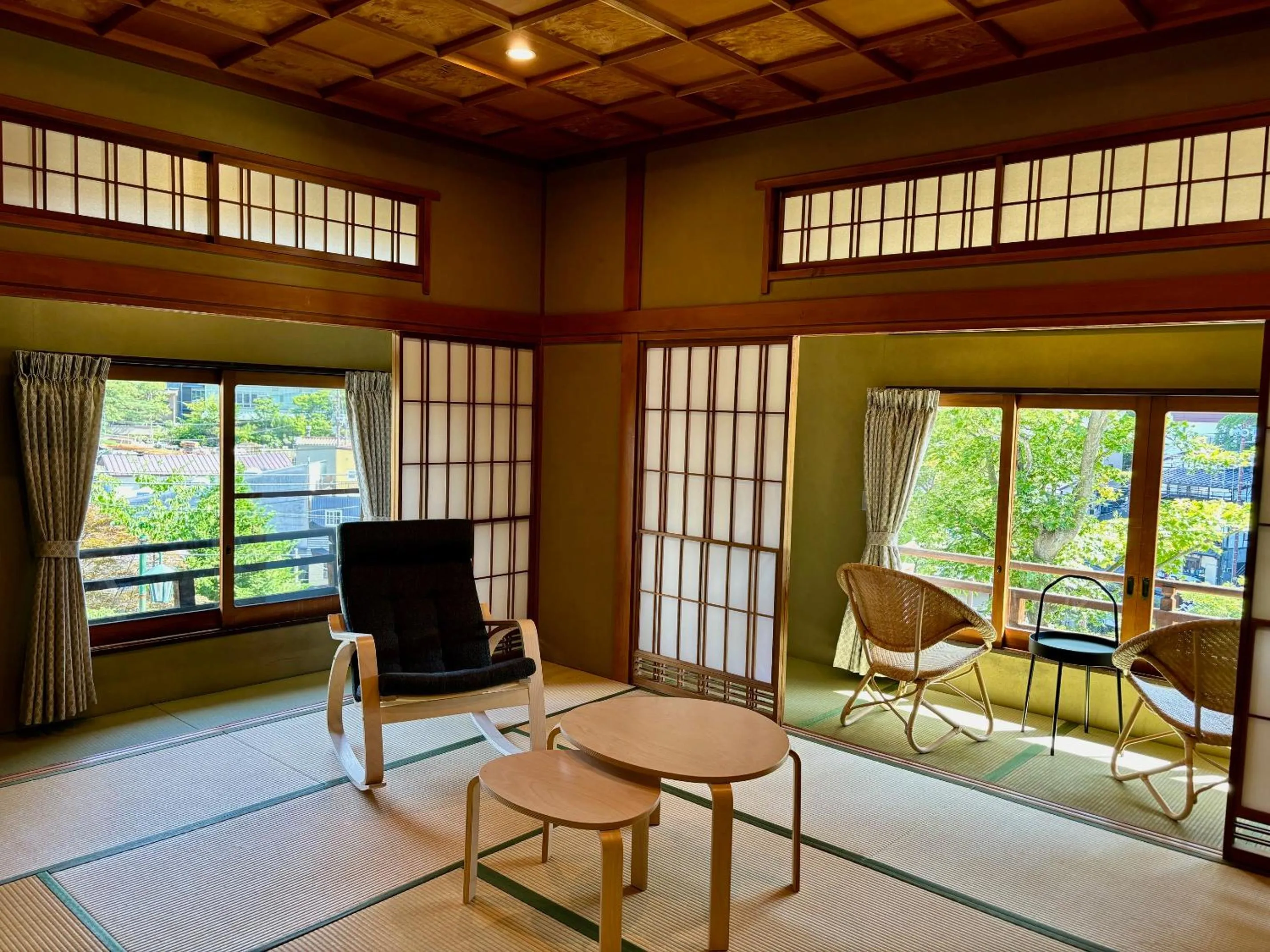 Corner Japanese Style room with Futon - single occupancy in Kusatsu Onsen Kusatsu Hotel1913
