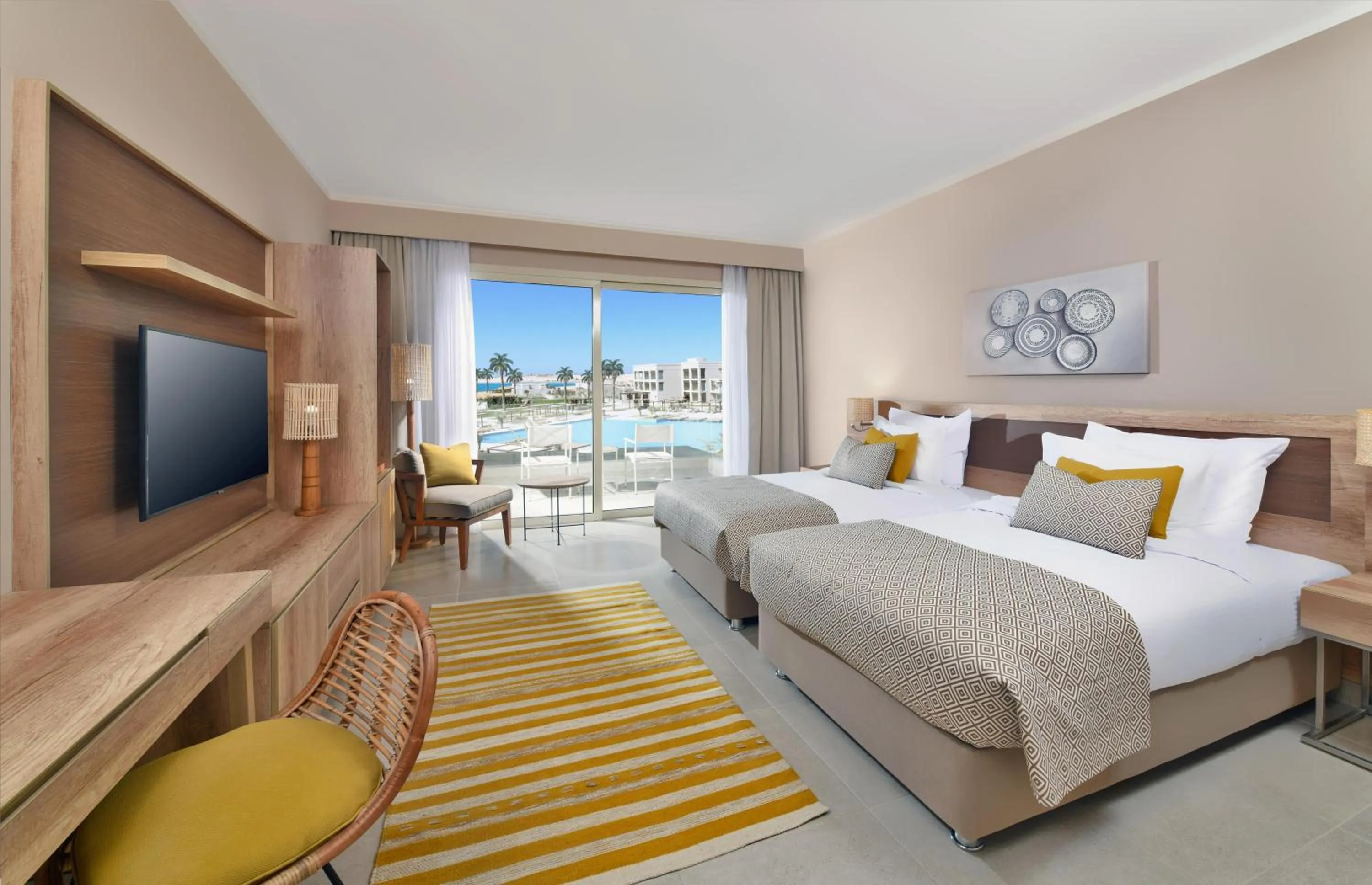 Superior Queen Partial Sea View in Steigenberger Resort Ras Soma