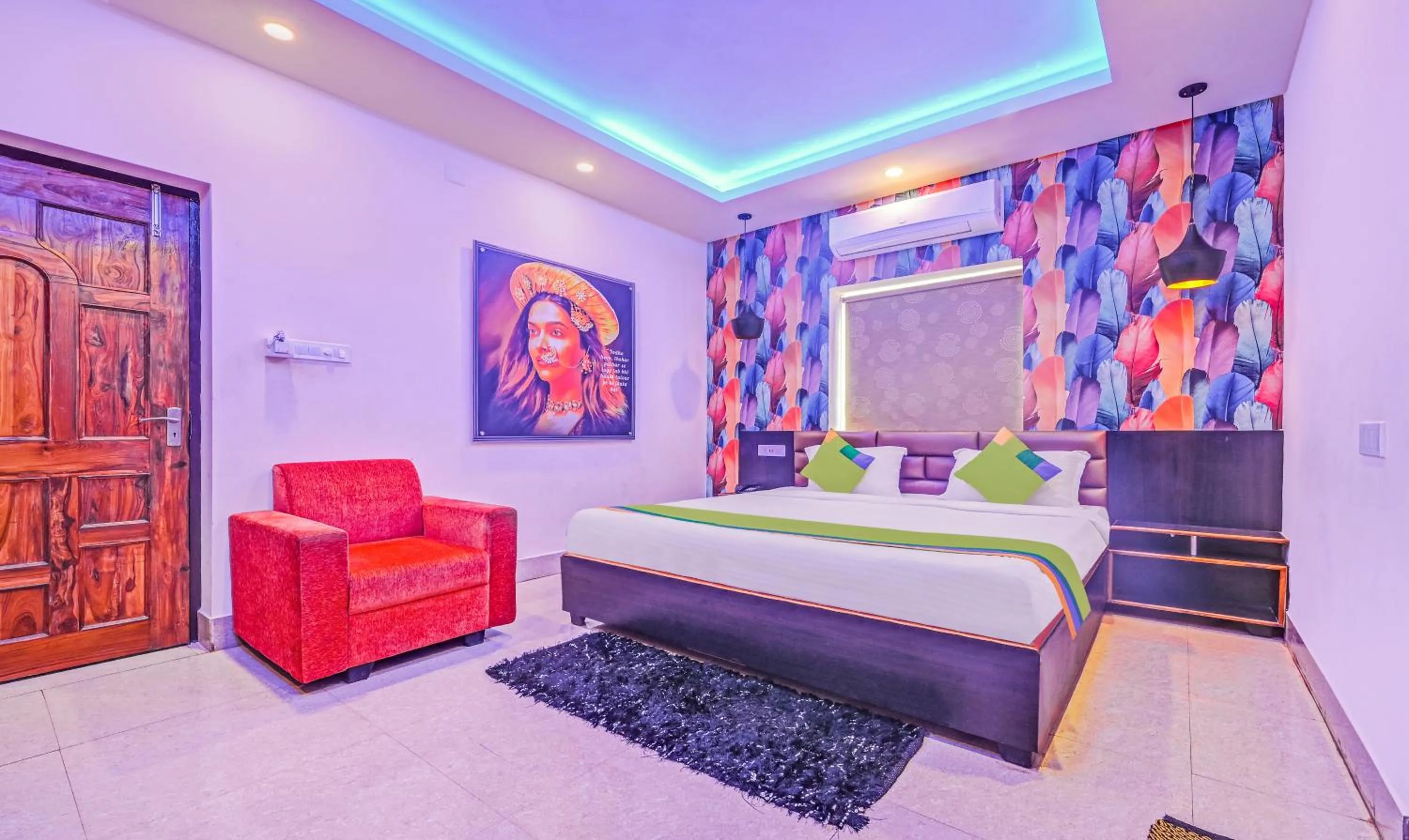 Standard Double Room - single occupancy in Treebo The Bollywood