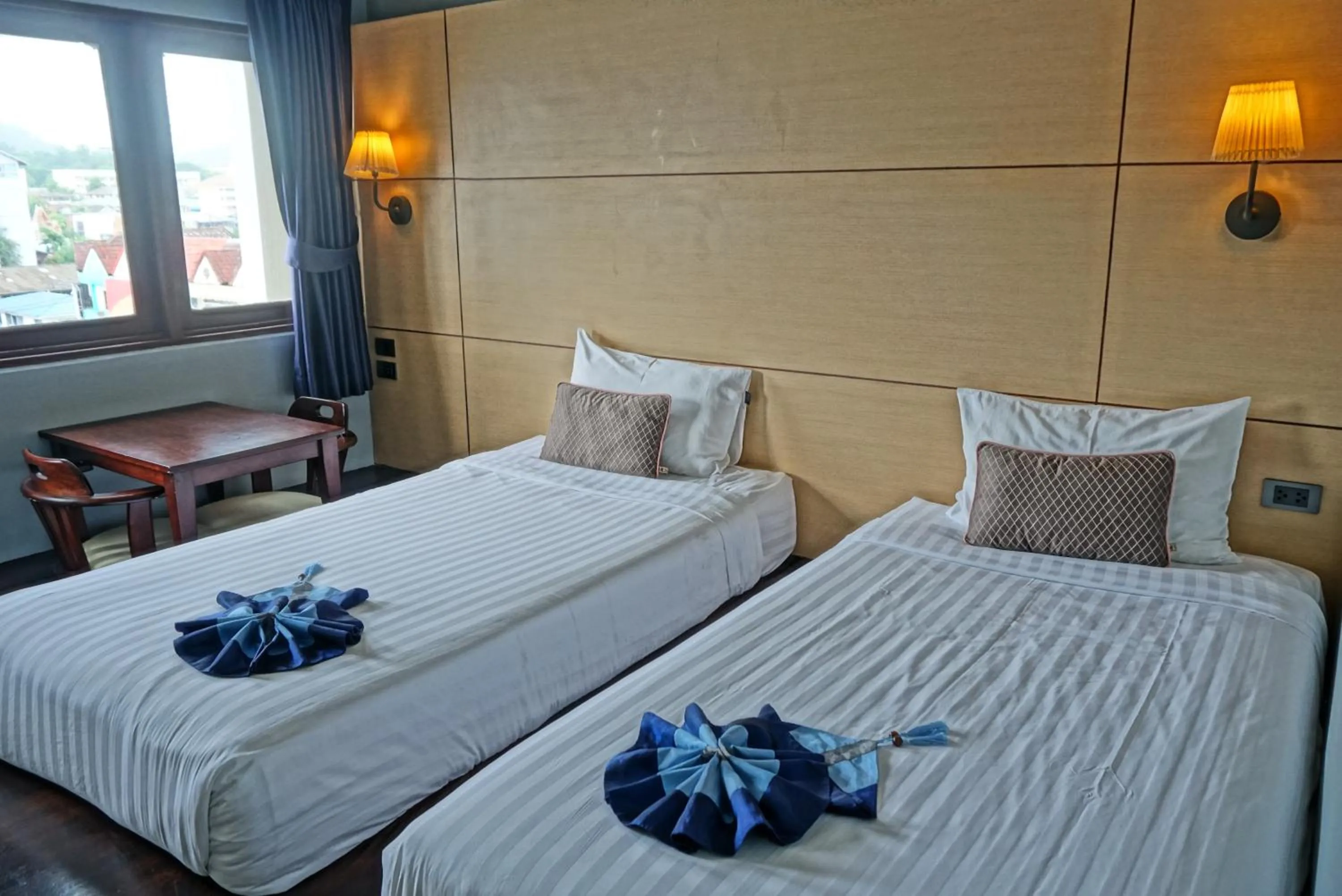 Superior Double Room with Two Double Beds in Montree Phuket Hotel