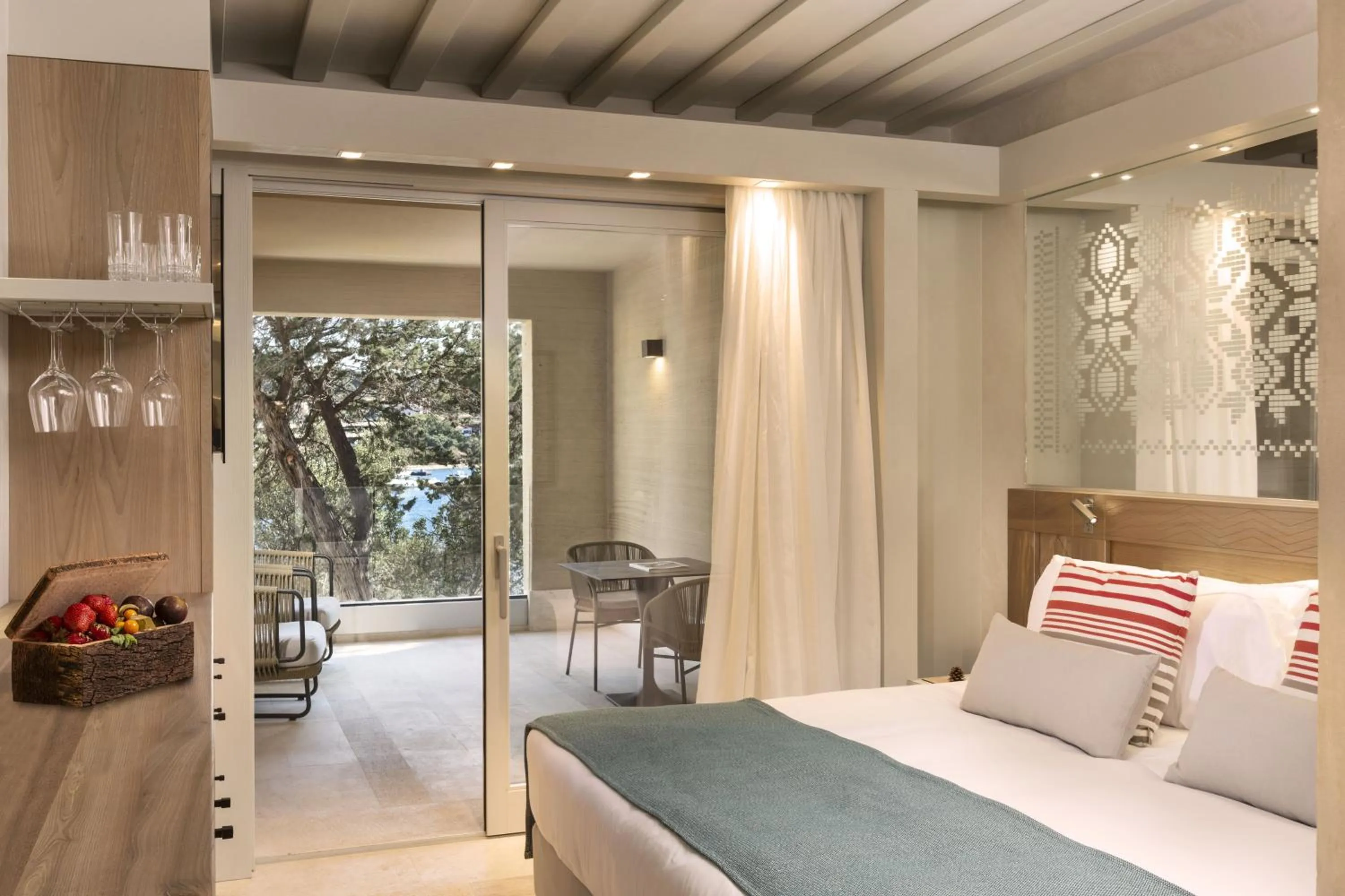 Deluxe King Room with Sea View in 7Pines Resort Sardinia - A Destination By Hyatt