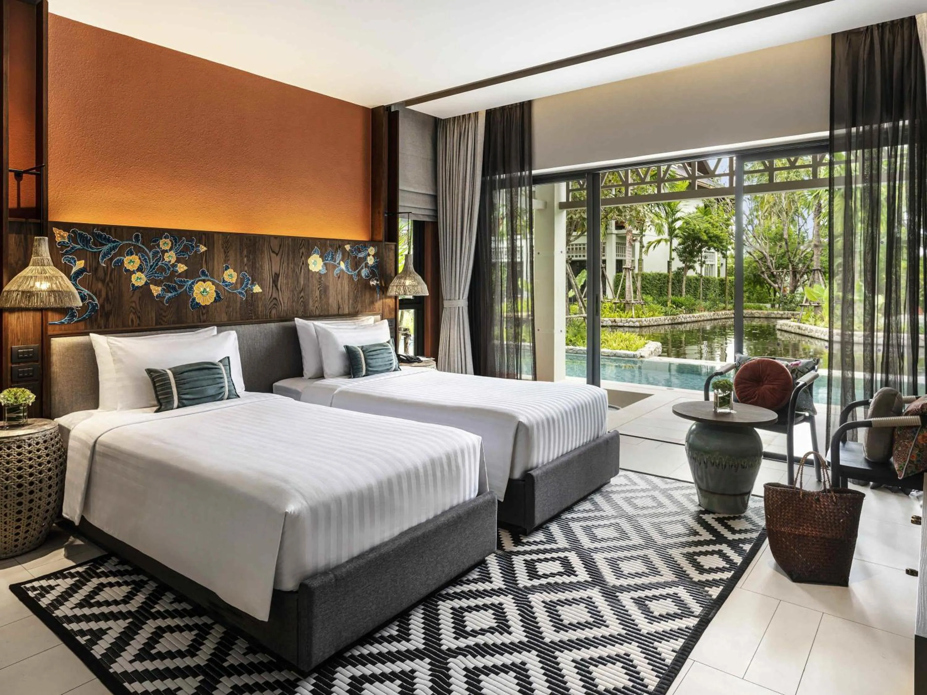 Deluxe Twin Room with Pool Access in Grand Mercure Khao Lak Bangsak