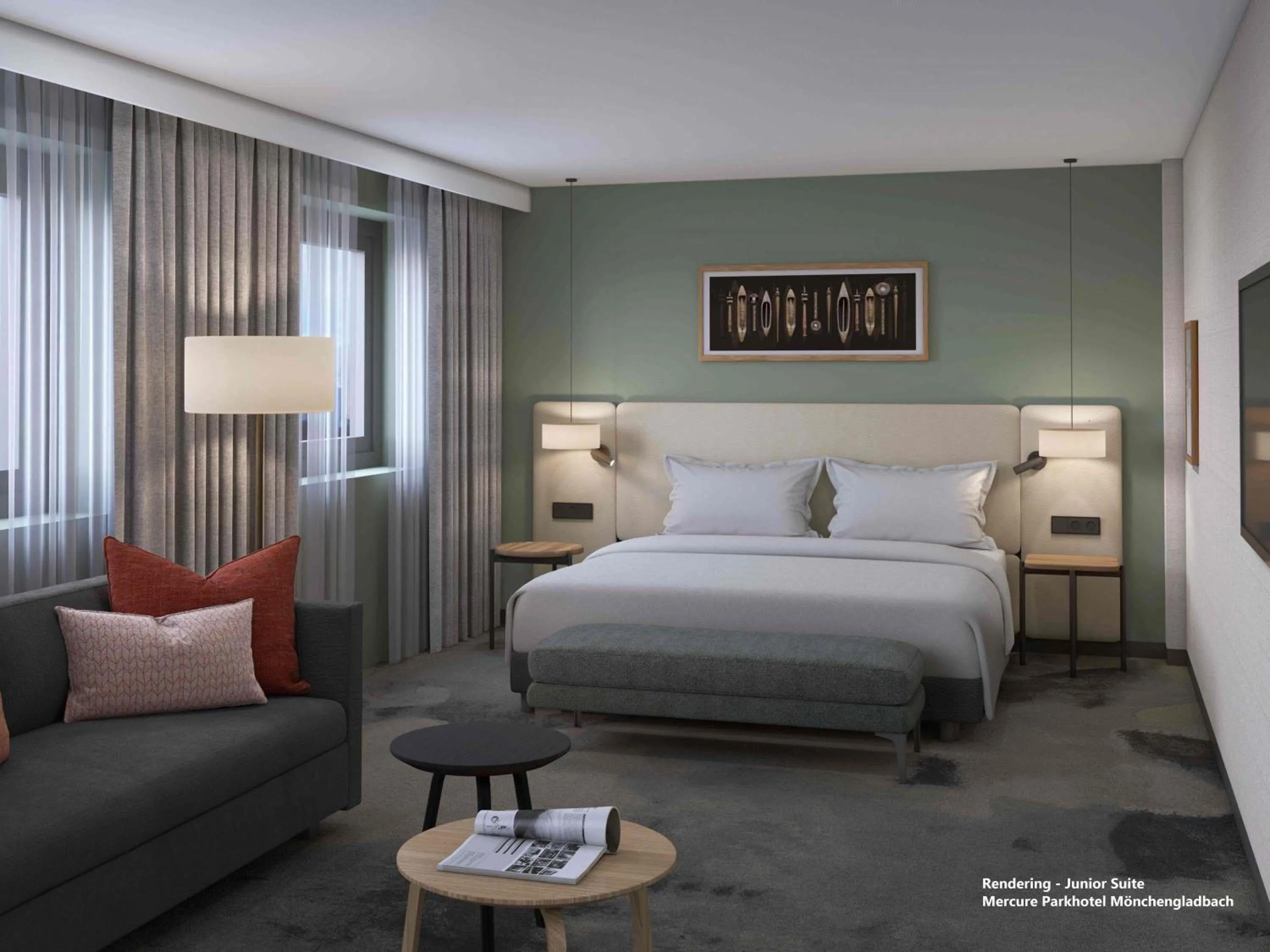 Superior Twin Room - Accessible in Mercure Parkhotel Mönchengladbach