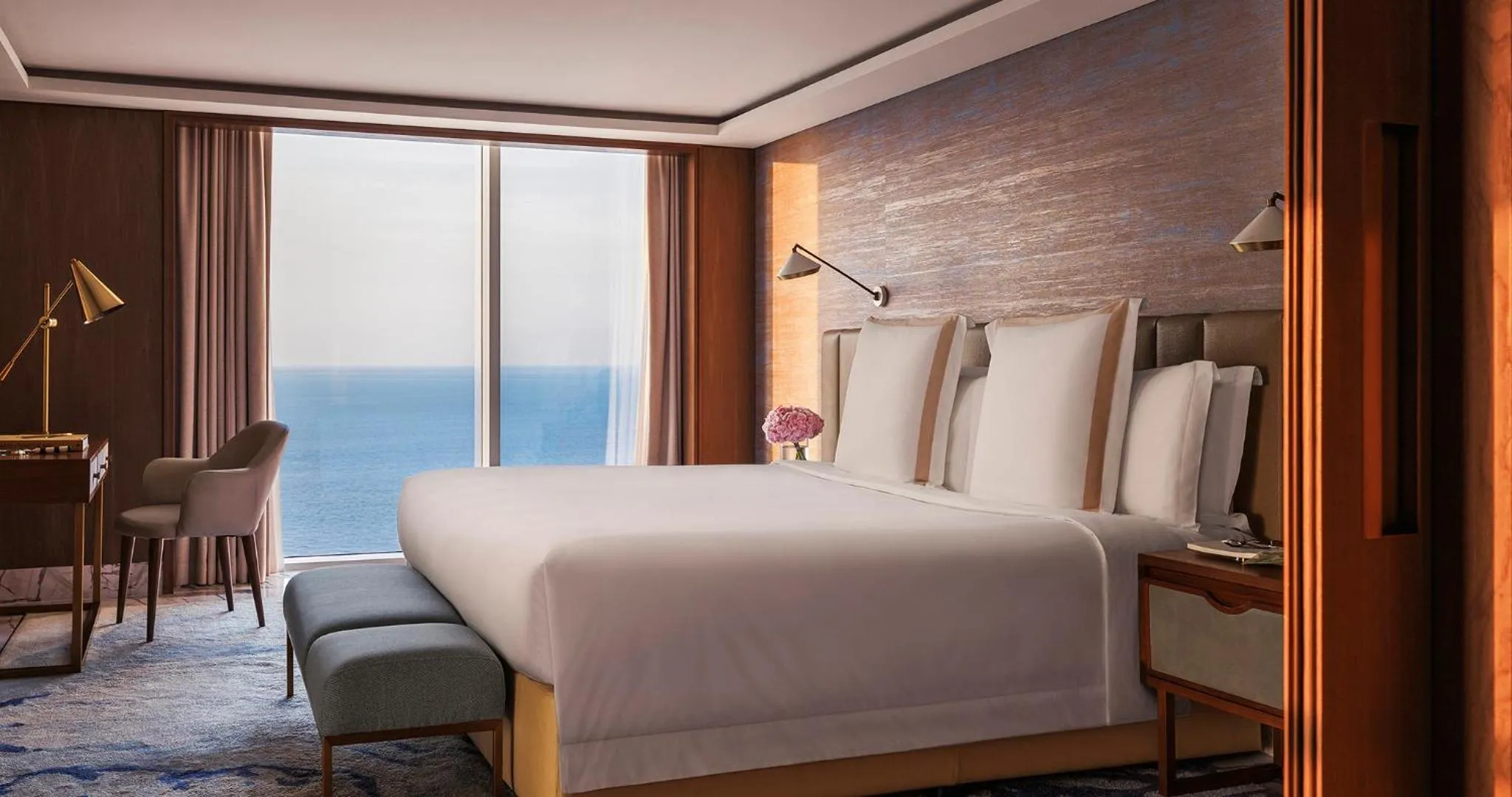 Presidential Duplex Suite with Private Balcony - includes Daily Breakfast & Afternoon Tea, Evening Drinks & Canapes, Club Lounge access with all-day refreshments and Wild Wadi Waterpark™ access in Jumeirah Beach Hotel Dubai