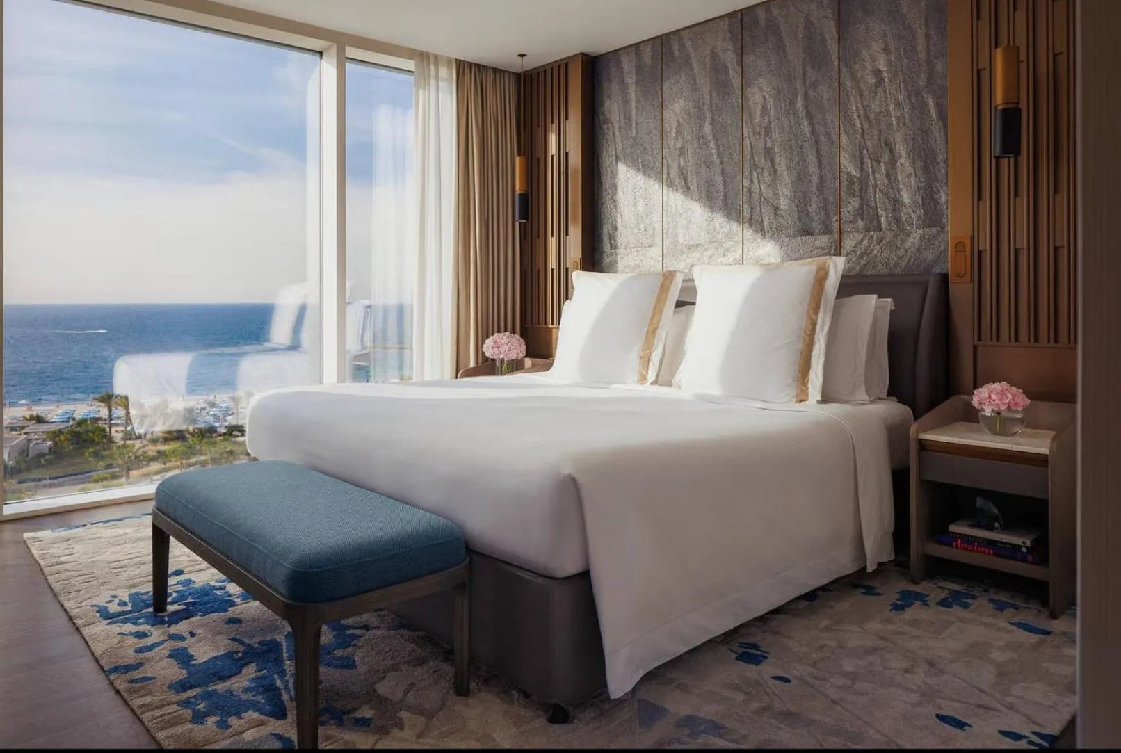 Two Bedroom Ocean View Suite with Private Terrace  - includes Daily Breakfast & Afternoon Tea, Evening Drinks & Canapes, Club Lounge access with all-day refreshments and Wild Wadi Waterpark™ access in Jumeirah Beach Hotel Dubai