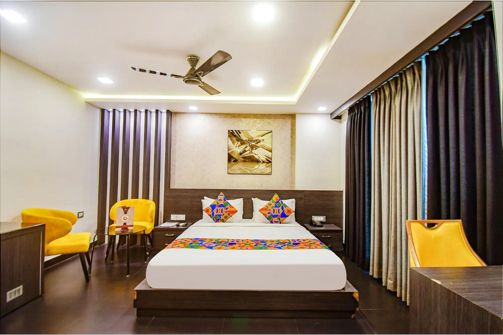 Superior Double Room - single occupancy in FabHotel Prime Kzar Corporate Budget Stay Near Park Street