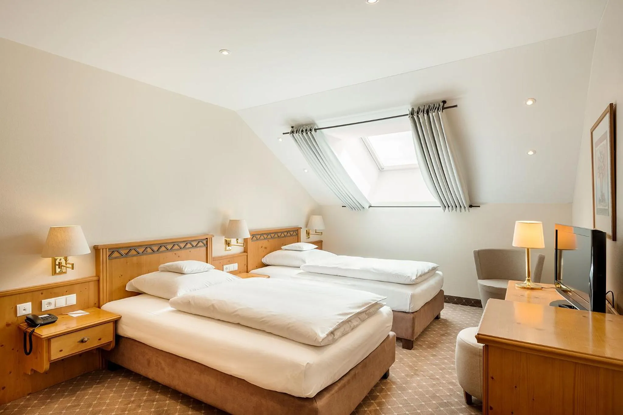 Twin Room in Bauer Hotel und Restaurant