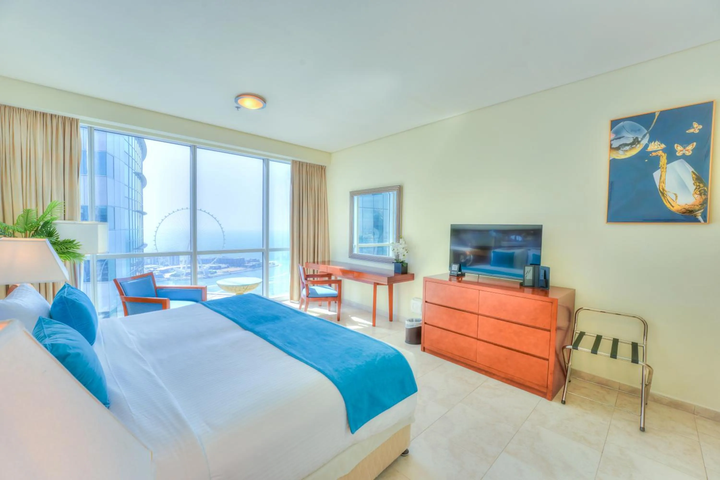 Superior Three-Bedroom Suite Sea View in Blue Beach Tower The Walk JBR
