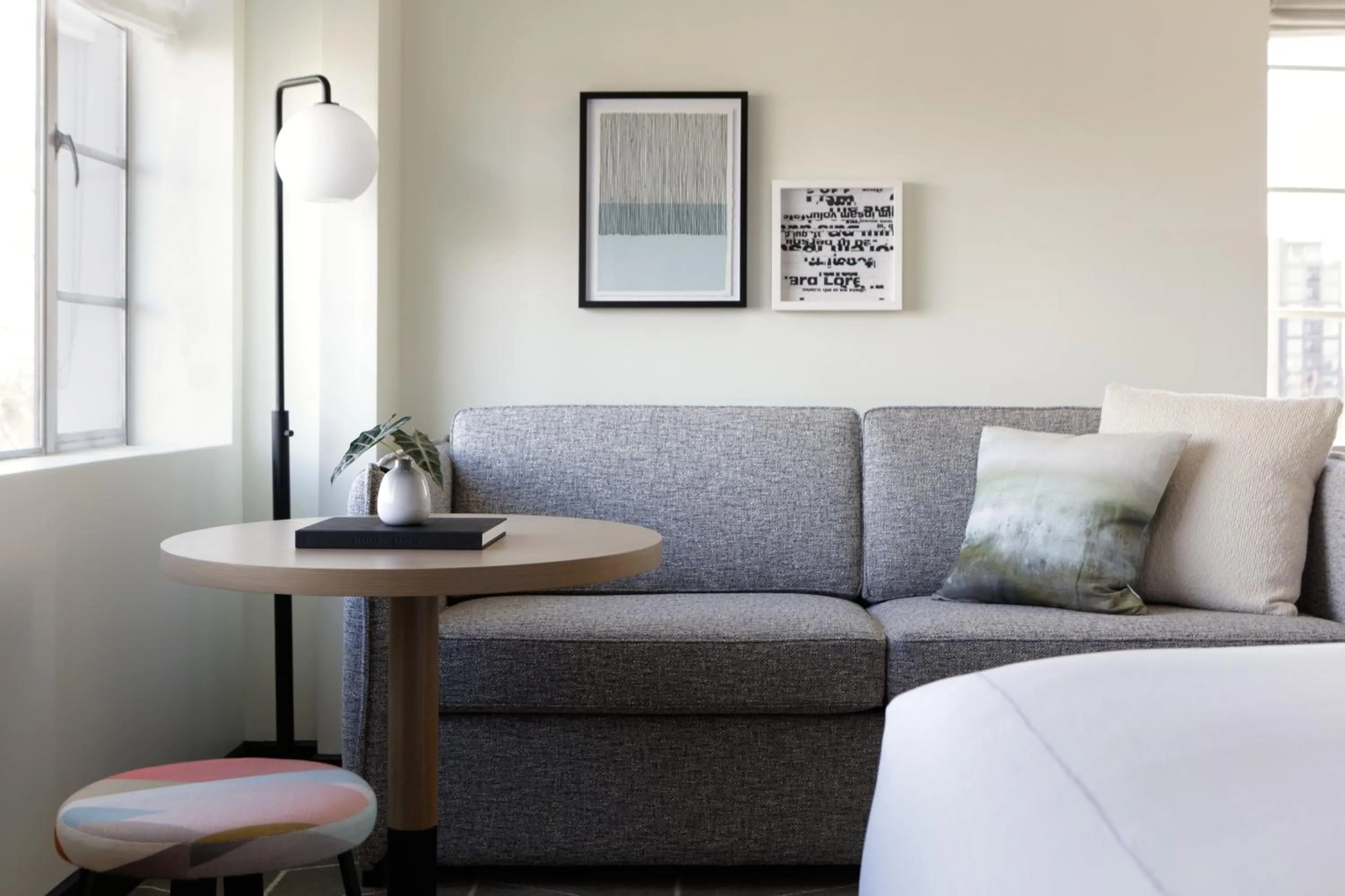 King Room with Sofa Bed and Mobility Accessible Tub in Kimpton Sylvan Hotel Buckhead Atlanta