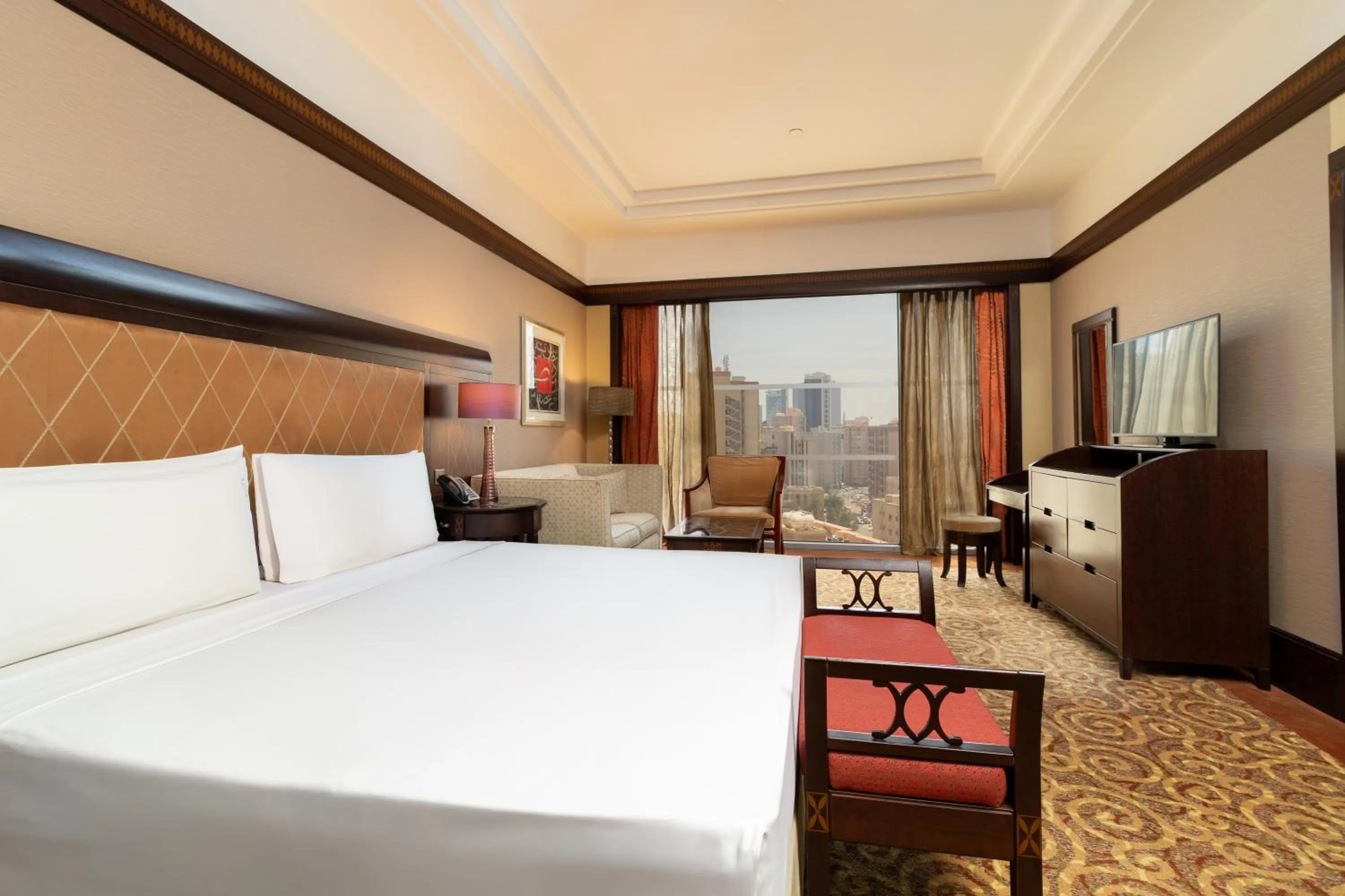 One-Bedroom King Suite with Pool View and Lounge Access in Holiday Inn Kuwait by IHG