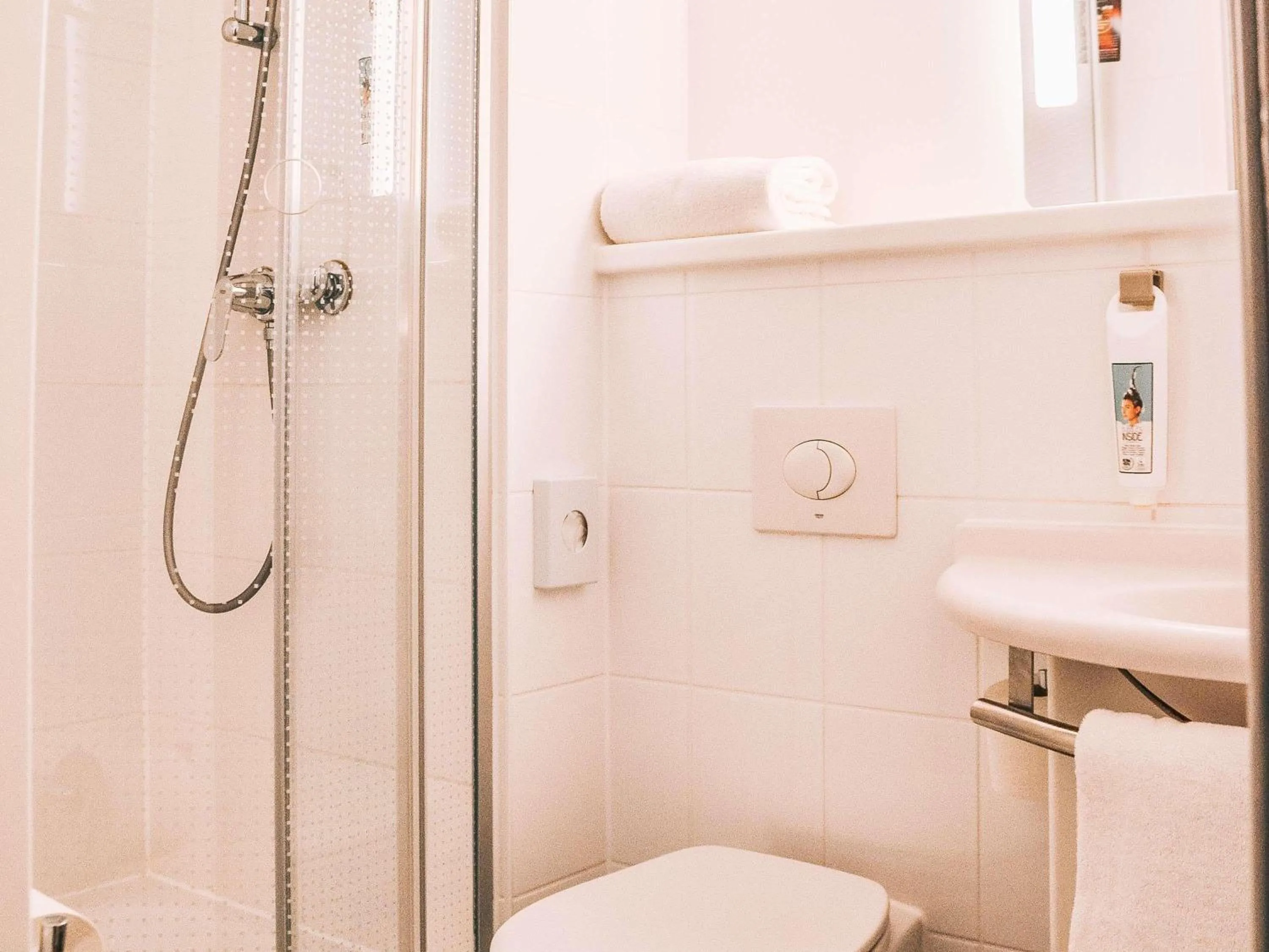 Standard Room with One Double Bed and One Single Bed in ibis Hotel Frankfurt Airport