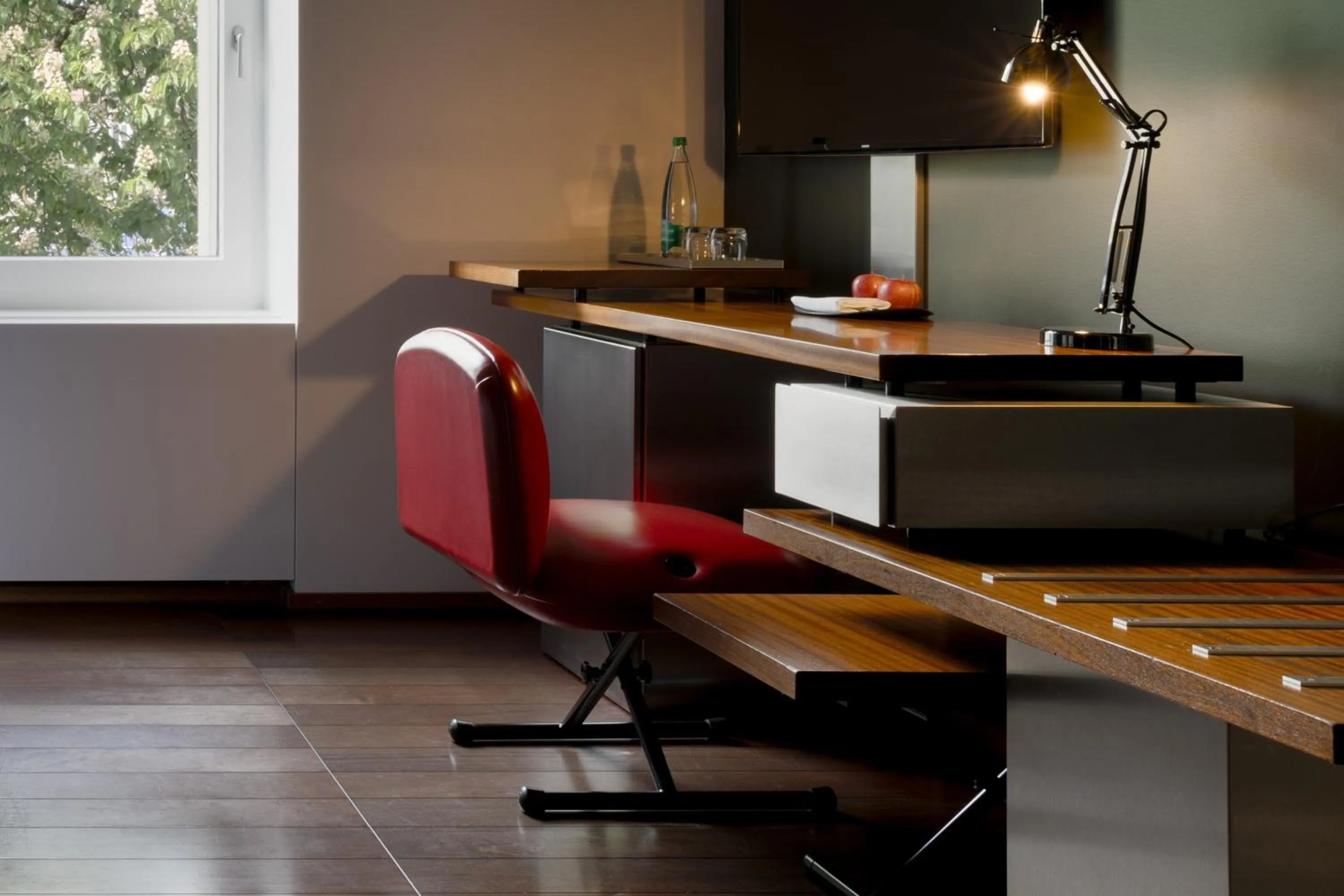 Standard Room with 2 Twin/Single beds, Street view in The Hotel Lucerne, Autograph Collection