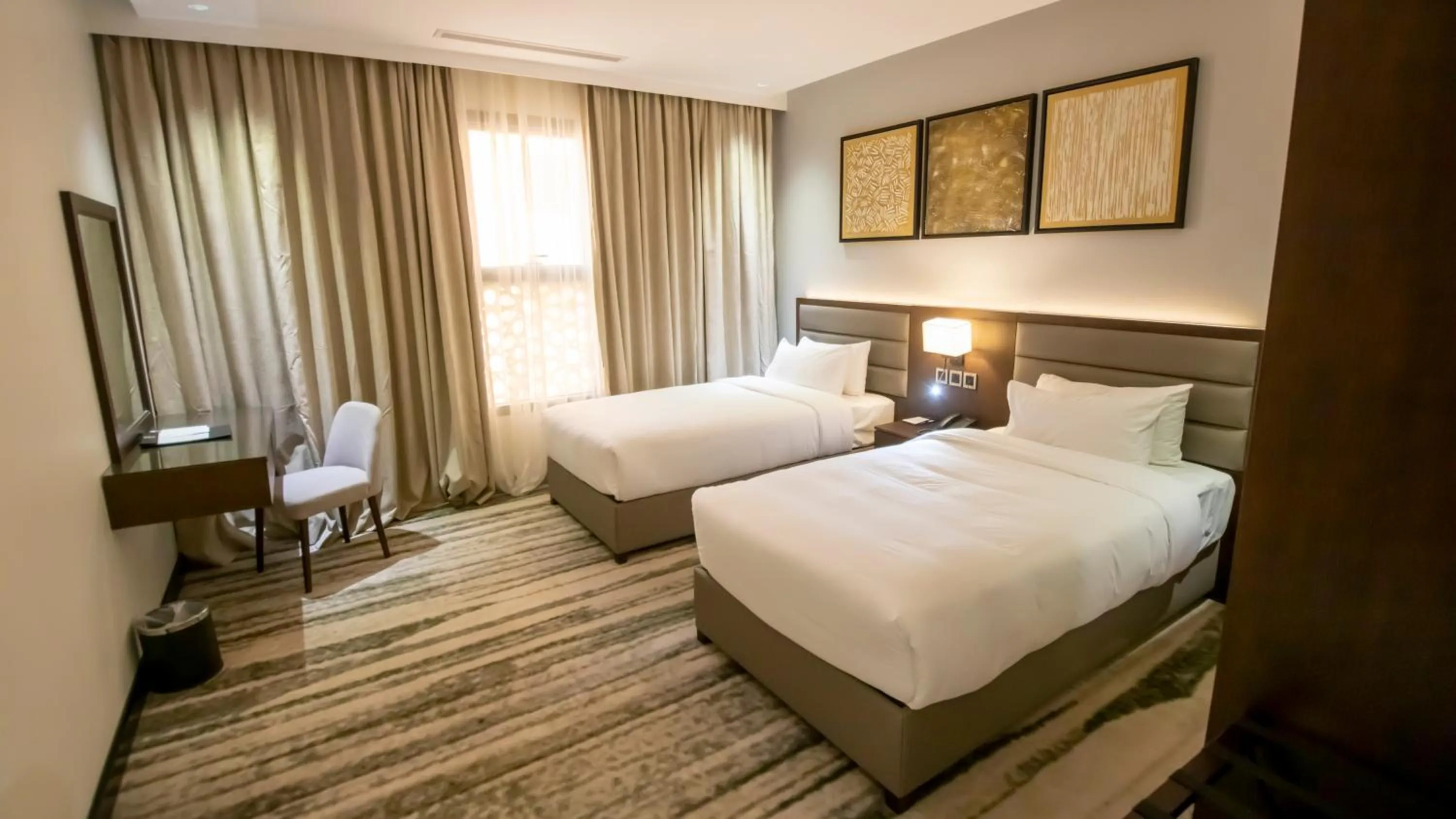 Deluxe Twin Room in Iris Boutique Taif Heart