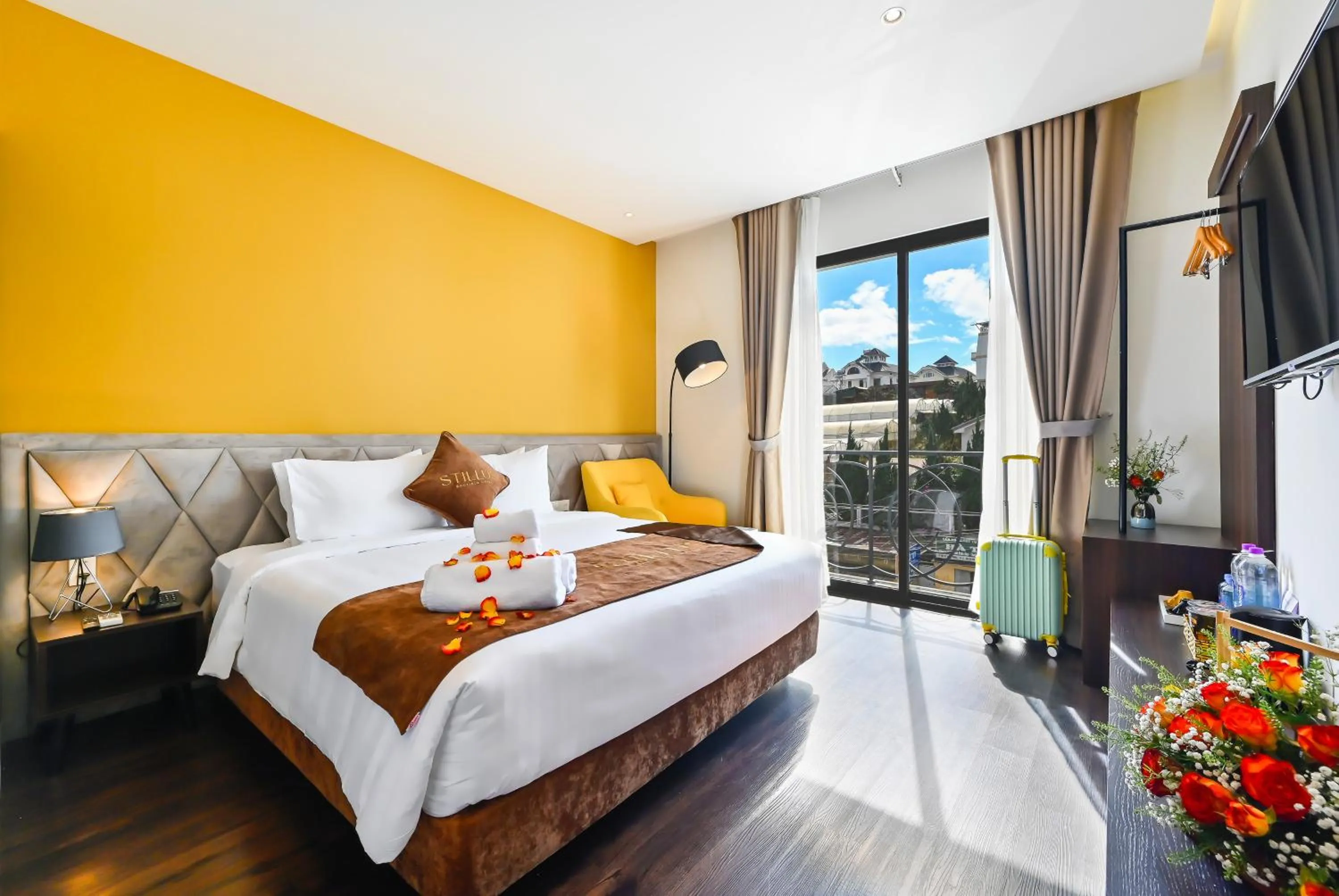 Premier Double Room with City View - single occupancy in Stillus Boutique Hotel Dalat