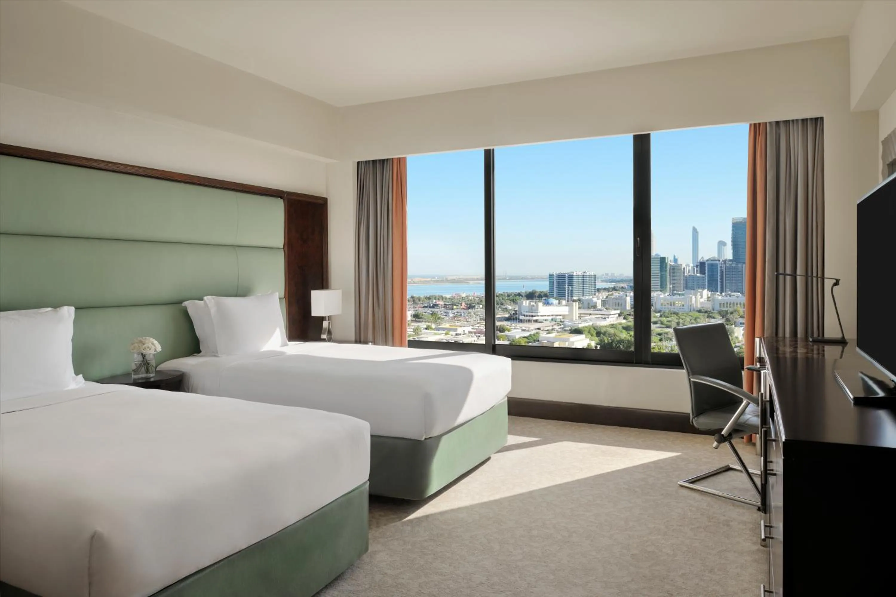Classic Twin Room with Sea View in InterContinental Abu Dhabi by IHG