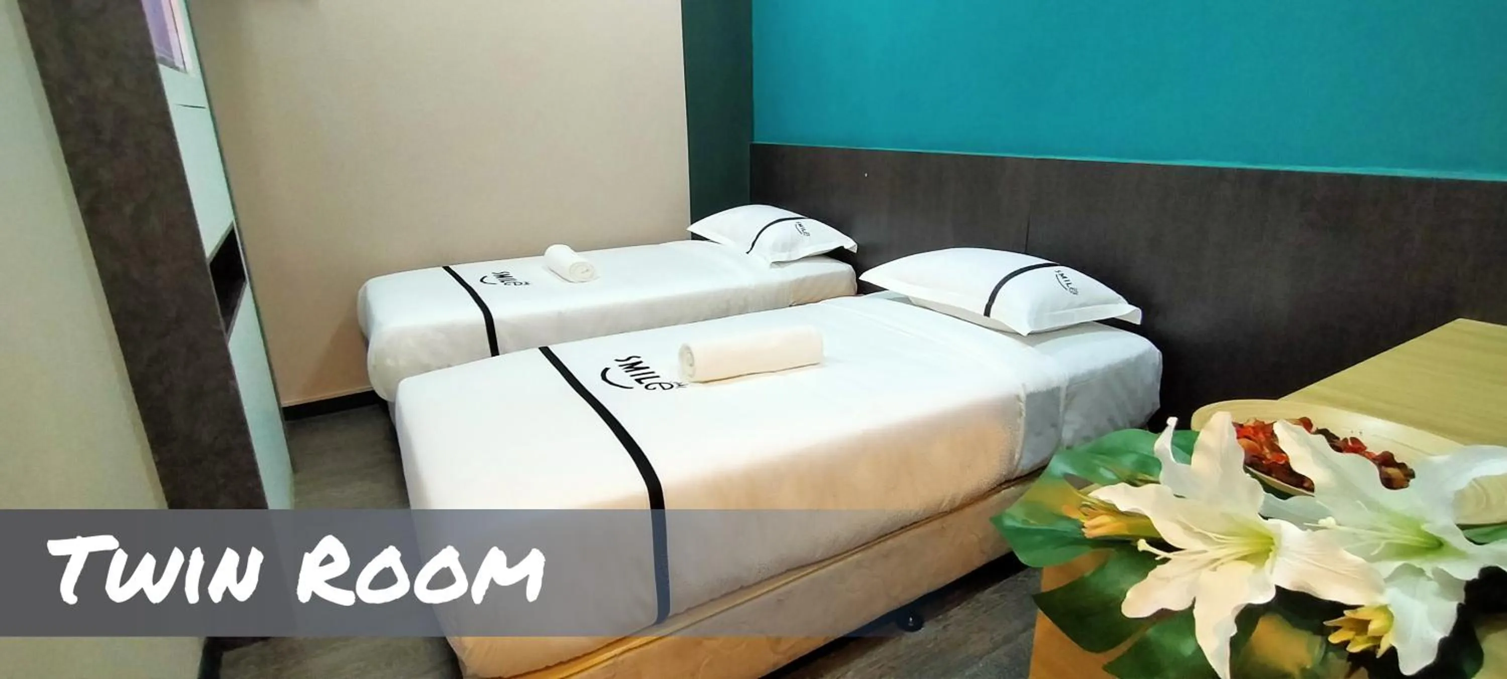 Twin Room in Smile Hotel Petaling Jaya SS2