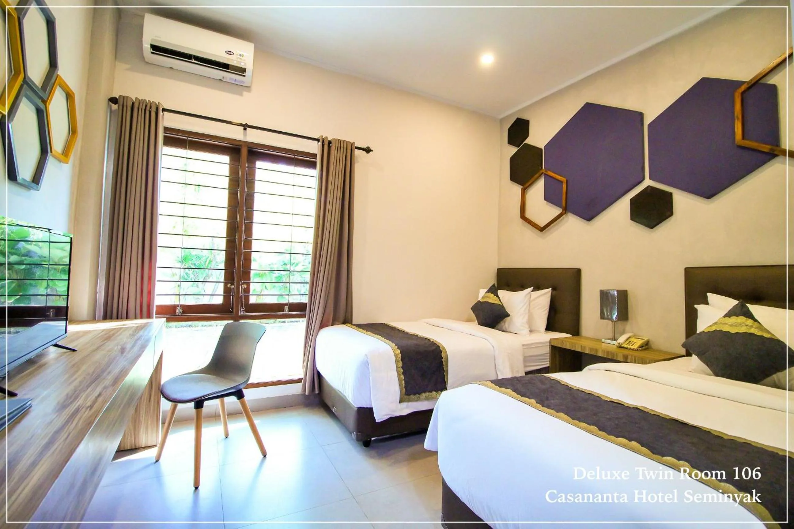 Deluxe Twin Room in Casananta Seminyak