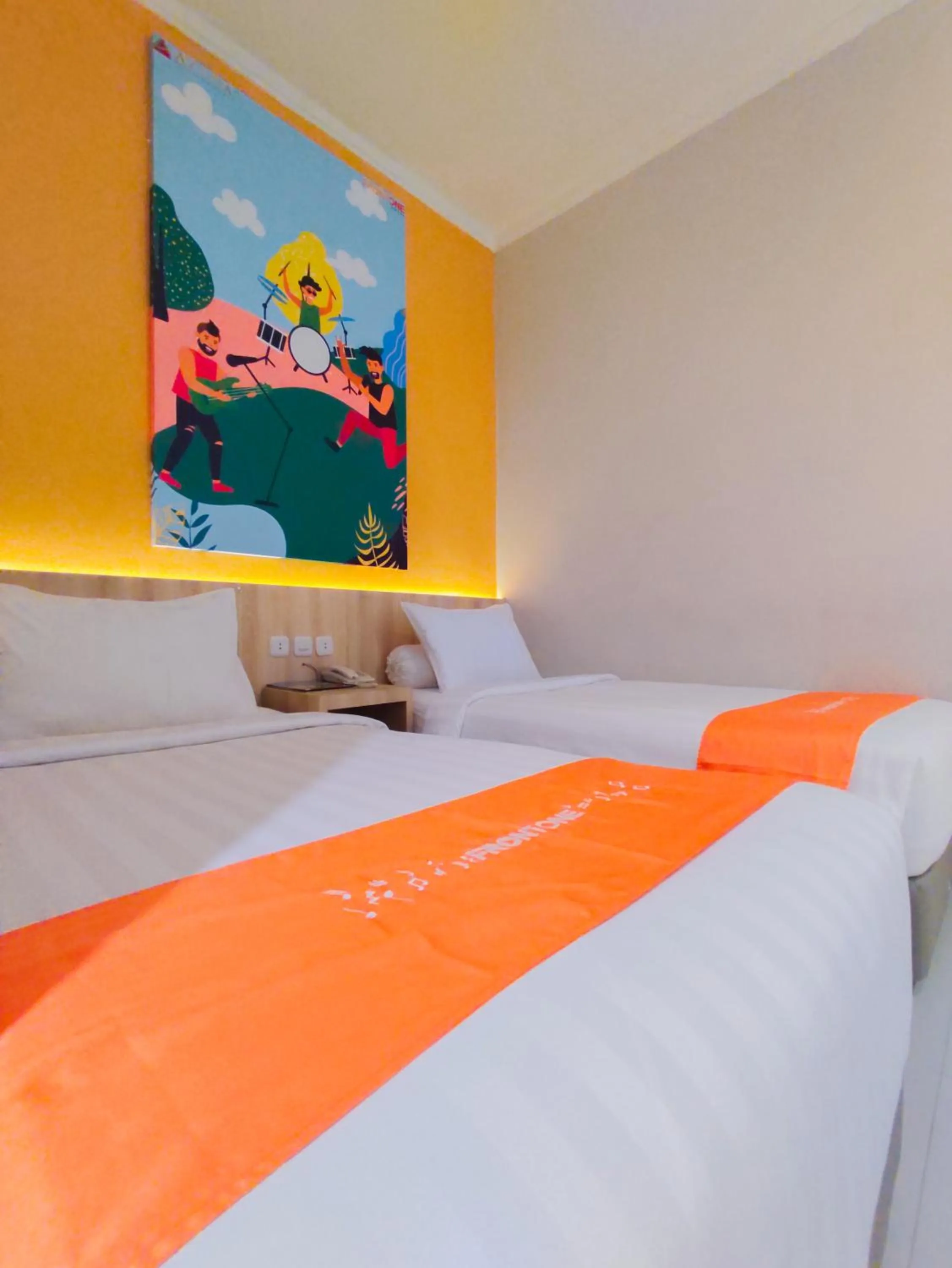 Superior Twin Room in Front One Budget Waena Abepura